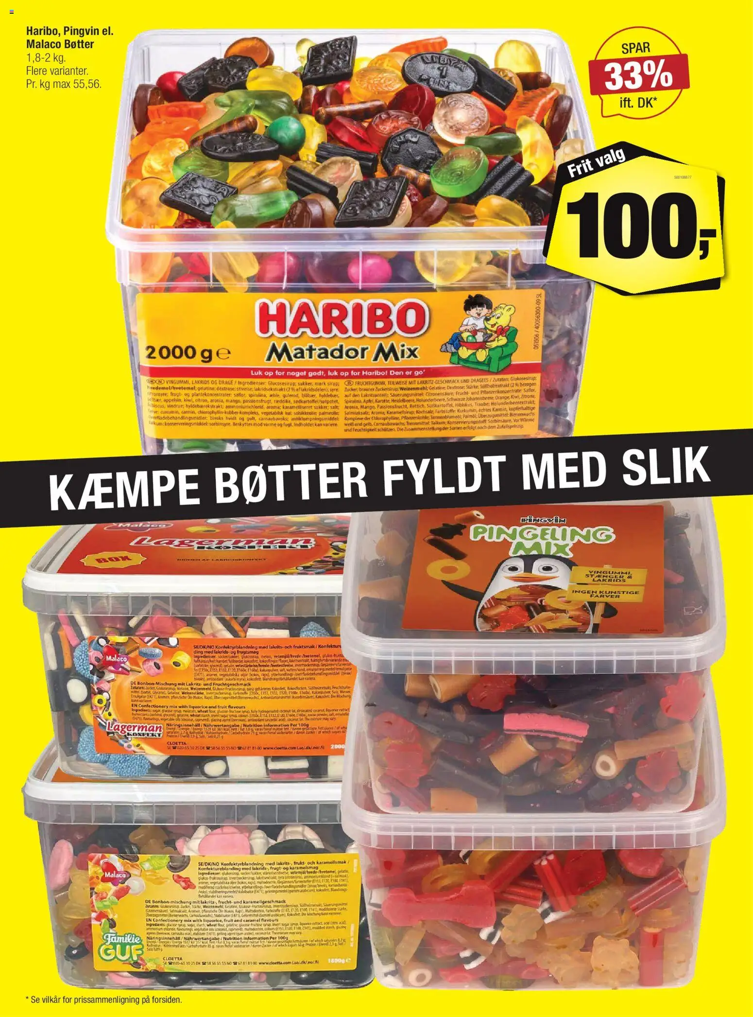 Calle tilbudsavis – gyldig fra 29.04.2026 | Side: 5 | Produkter: Slik, Lakrids, Kakaopulver