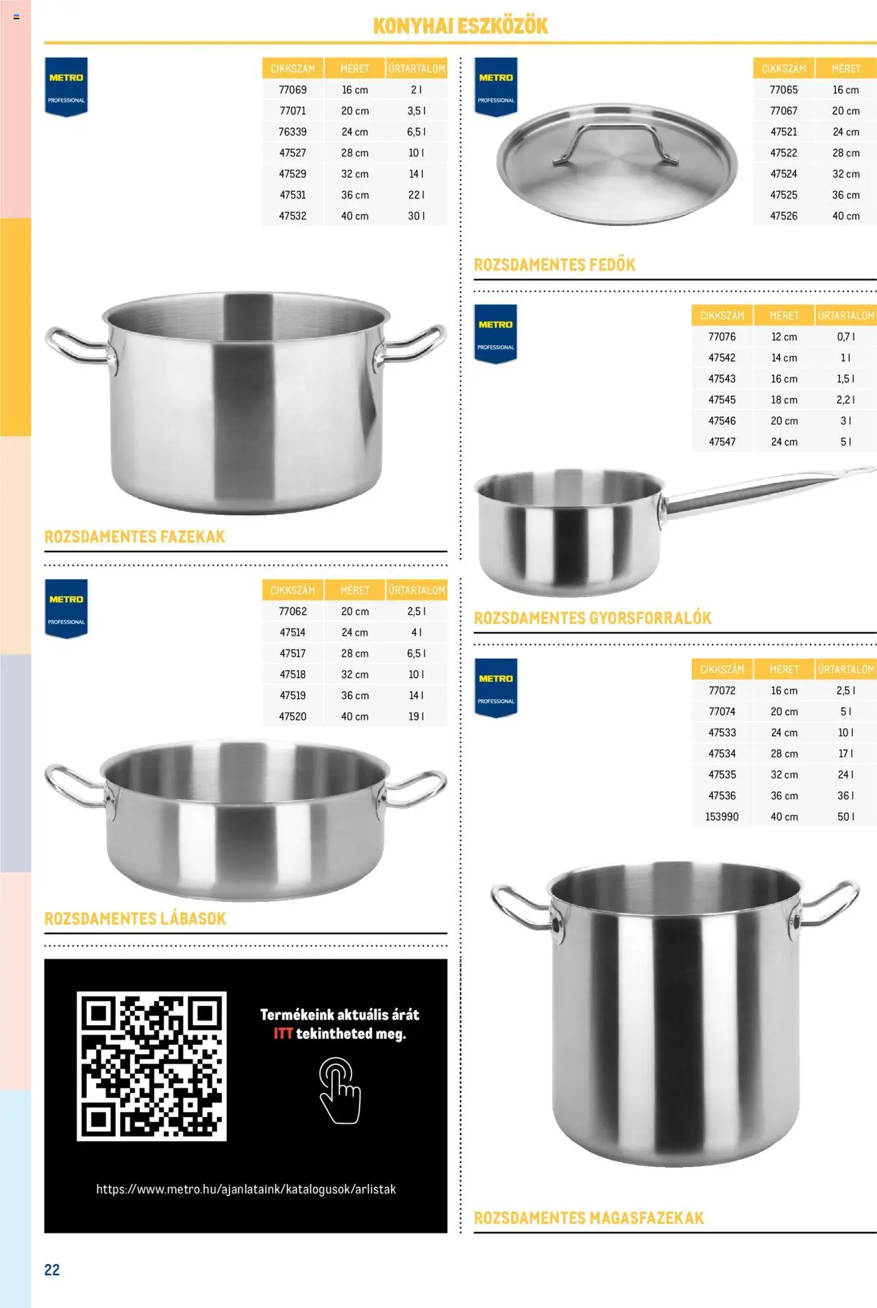 Metro akciós ujság - amely érvényes a következő dátumtól: 17.02.2025 | Oldal: 22