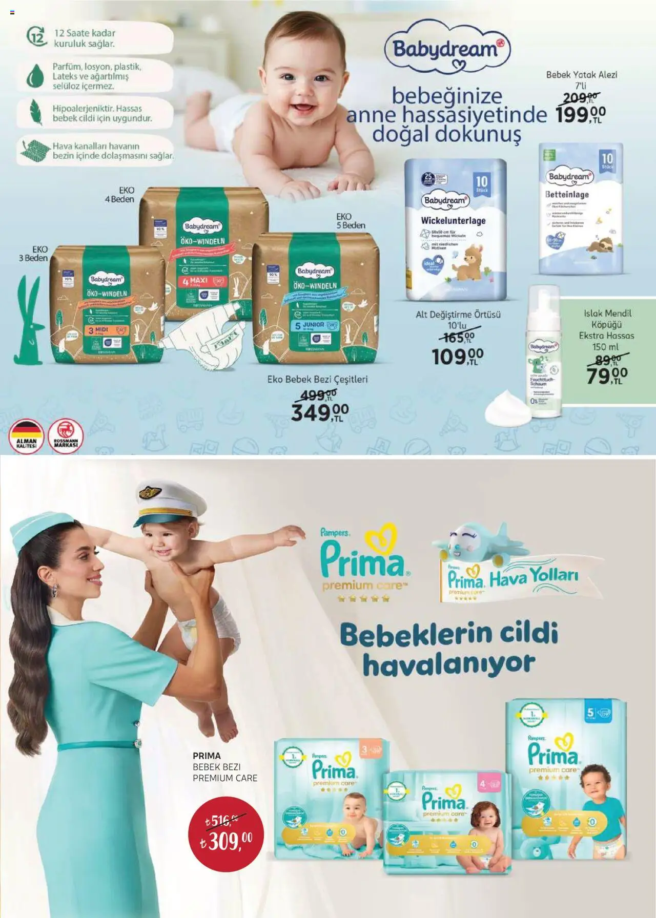Rossmann Ekim Kişisel Bakım Kataloğu - 01.10.2025 tarihinden itibaren geçerlidir | Sayfa: 35 | Ürünler: Yatak, Mendil