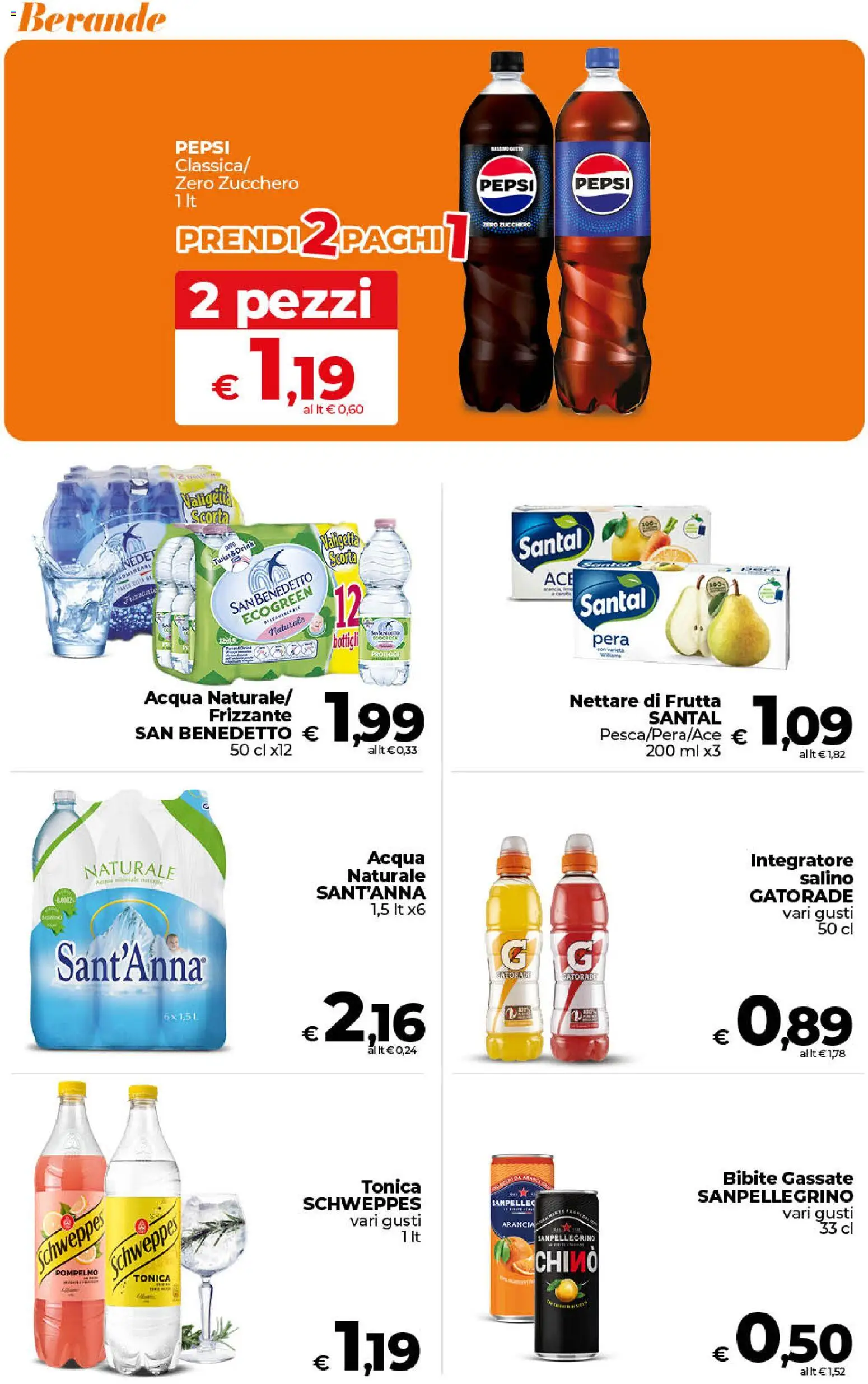 Volantino Ipercoop del 24.02.2026 | Pagina: 40 | Prodotti: Pompelmo, Zucchero, Arancia, Pepsi