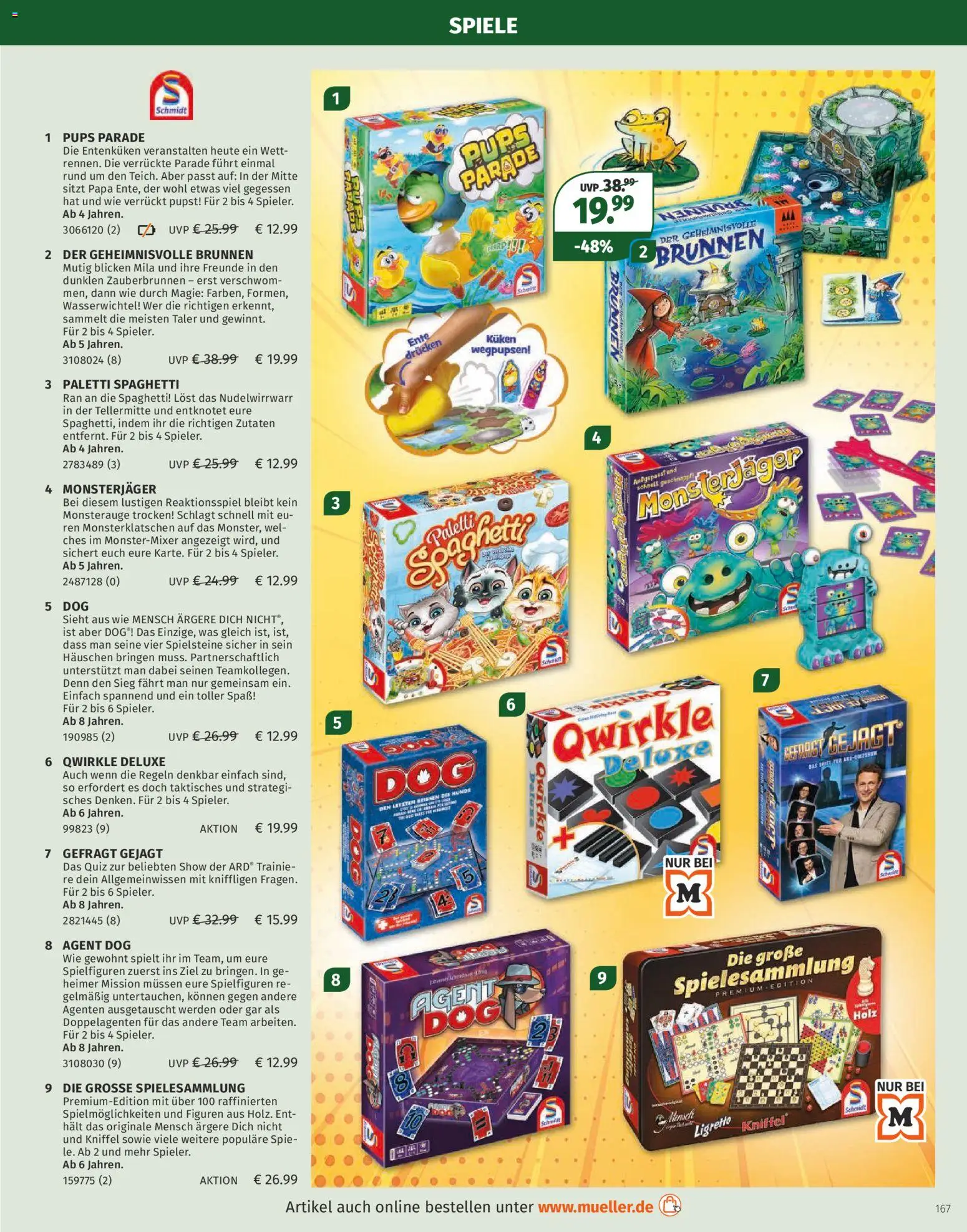 Müller Spielwarenkatalog – gültig ab 27.10.2025 | Seite: 167 | Produkte: Ente