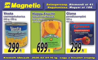 Magnetic - Óriásplakátok - amely érvényes a következő dátumtól: 01.02.2026