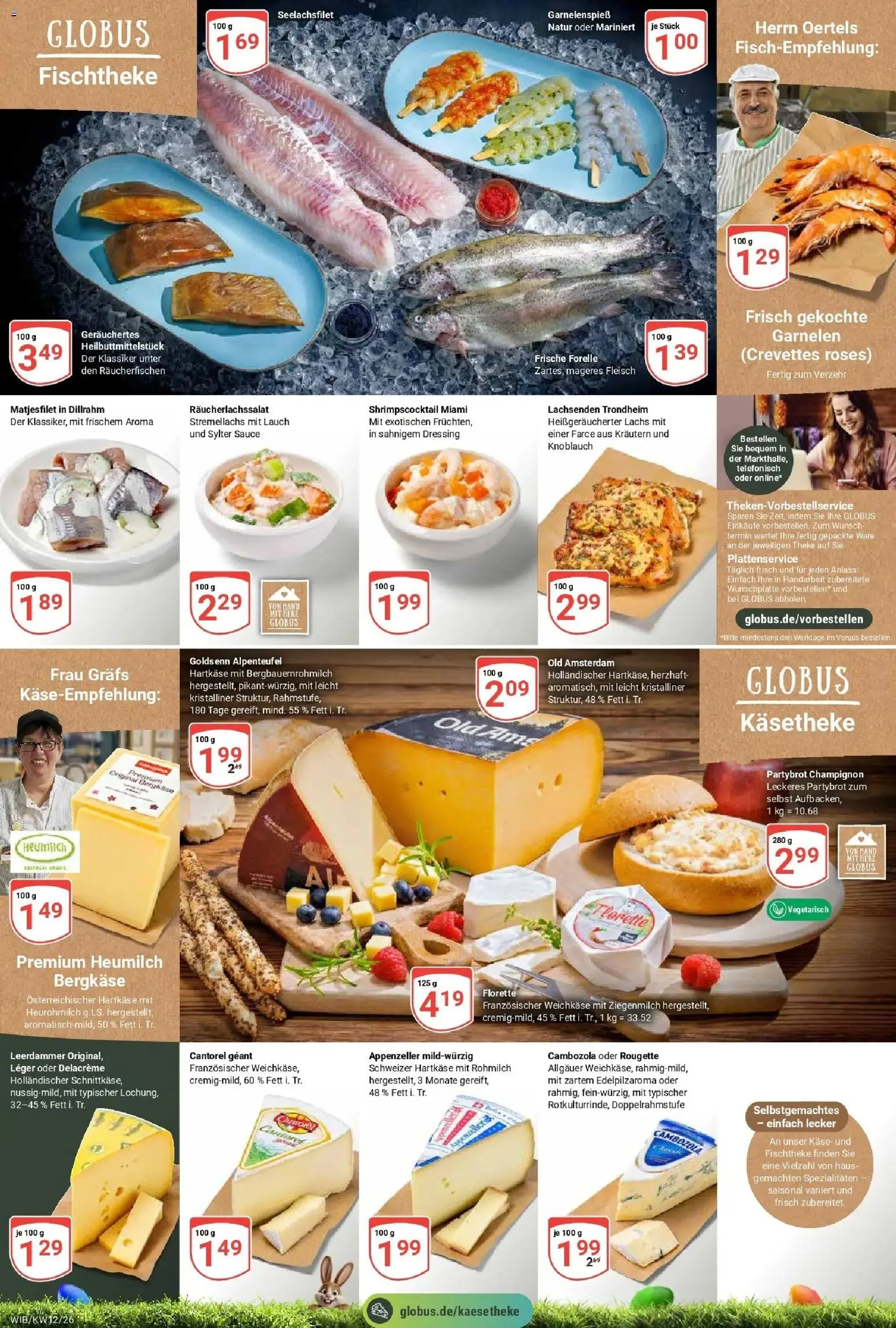 Globus prospekt Wiesbaden-Nordenstadt	 – gültig ab 15.03.2026 | Seite: 7 | Produkte: Käse, Garnelen, Lachs, Knoblauch