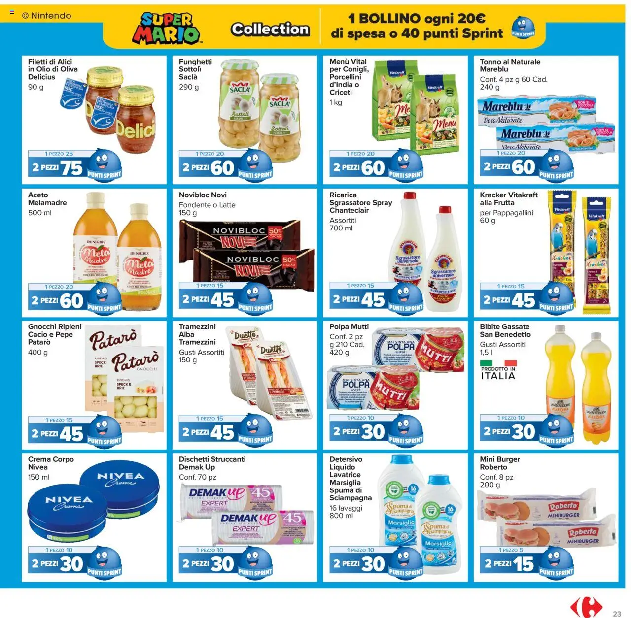 Volantino Carrefour del 15.09.2025 | Pagina: 23 | Prodotti: Latte, Lavatrice, Tonno, Gnocchi