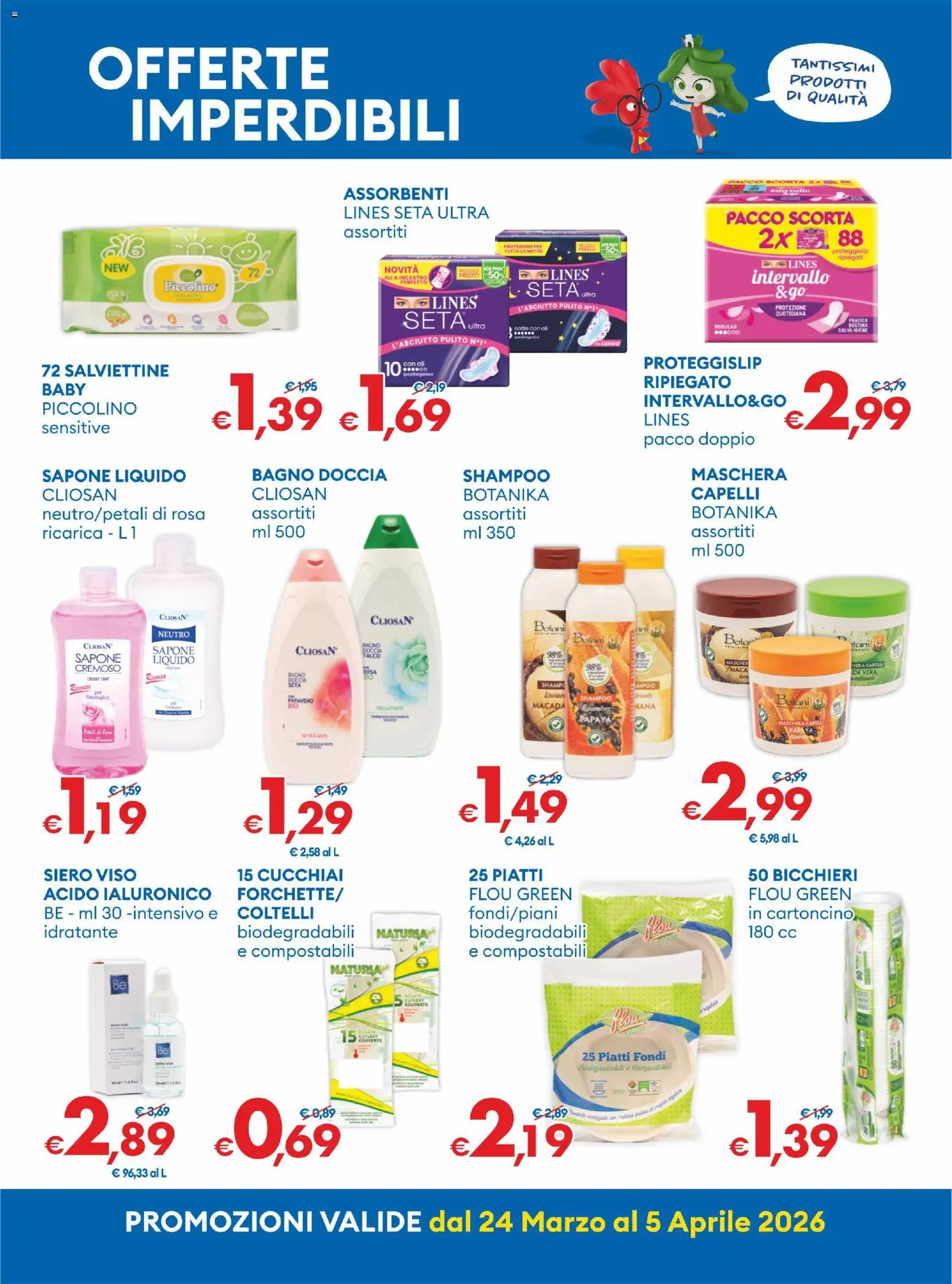 Volantino MD Discount del 24.03.2026 | Pagina: 31 | Prodotti: Shampoo, Maschera, Sapone, Bagno