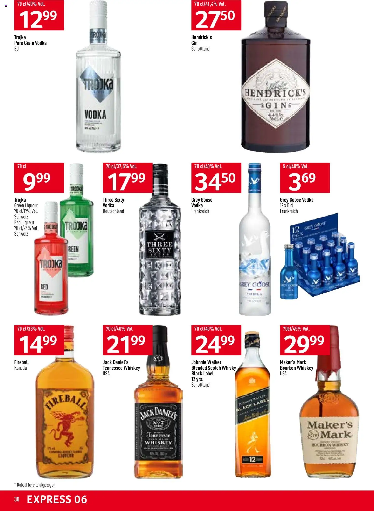 Prodega Aktionen – gültig ab 02.02.2026 | Seite: 30 | Produkte: Bourbon, Whiskey