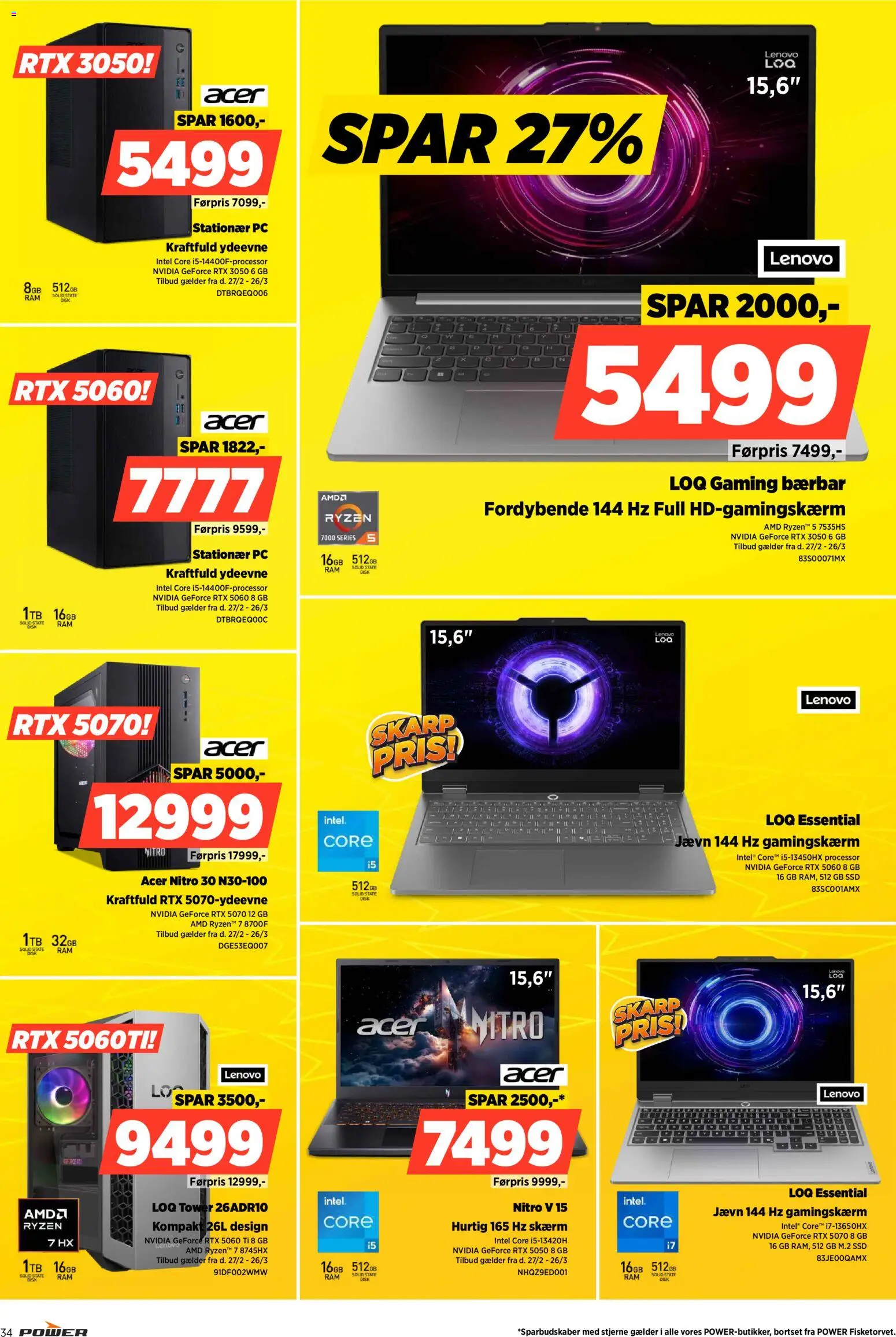 🛍️ Power - Tilbudsavis fra 13/03/2026 » Se eksklusive tilbud og spar penge i dag! 💰 | Danmark