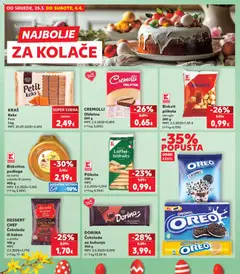 DESSERT CHEF Čokolada ili kakao u prahu, Čokolada ili kakao u prahu, 100 g - Pregled kataloga iz trgovine Kaufland, vrijedi od 25.03.2026 | Stranica: 12