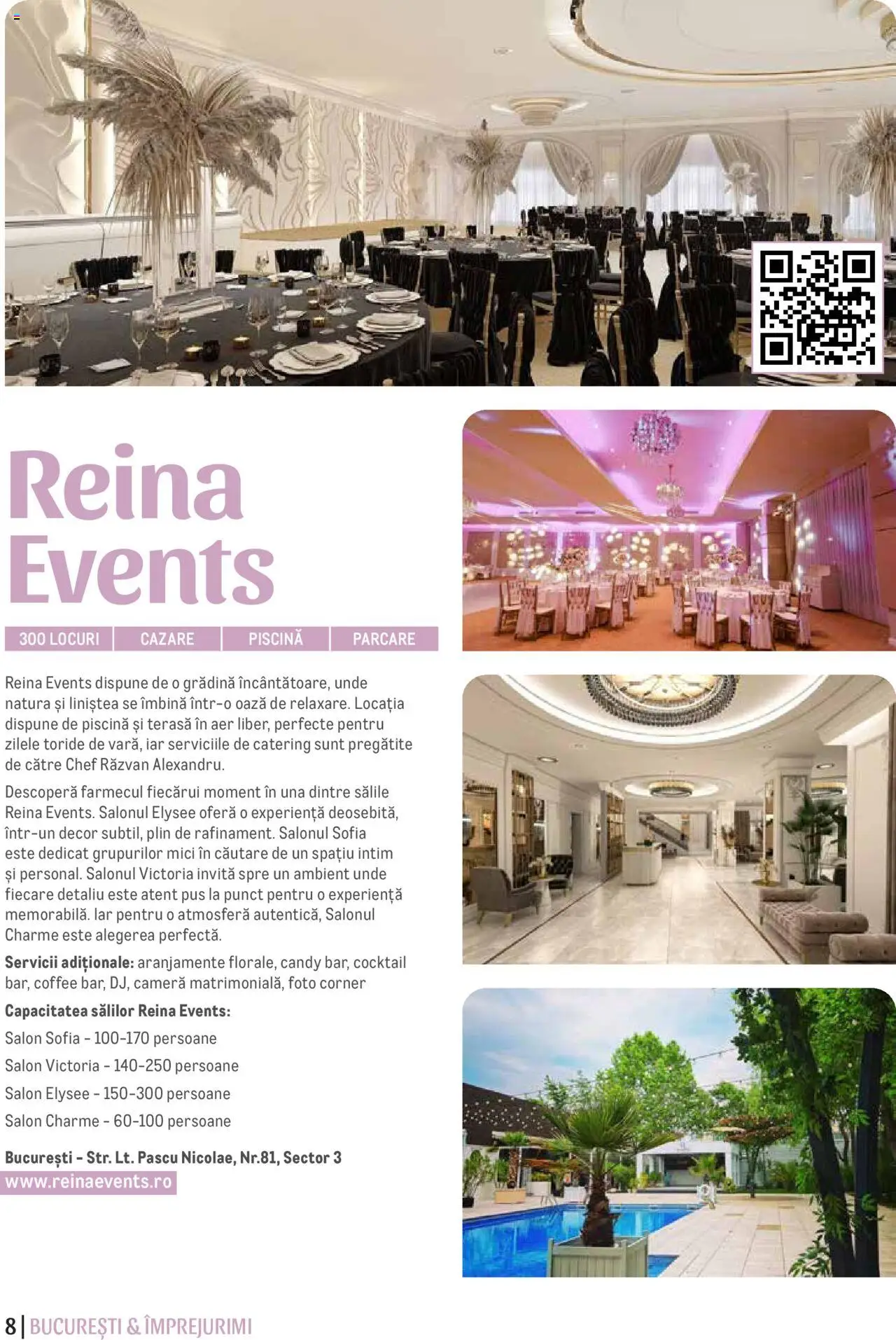 Metro catalog - Ghid Locații pentru Evenimente – valabil de la 09.05.2024 | Pagină: 8 | Produse: Cameră, Piscină, Mici, Cocktail