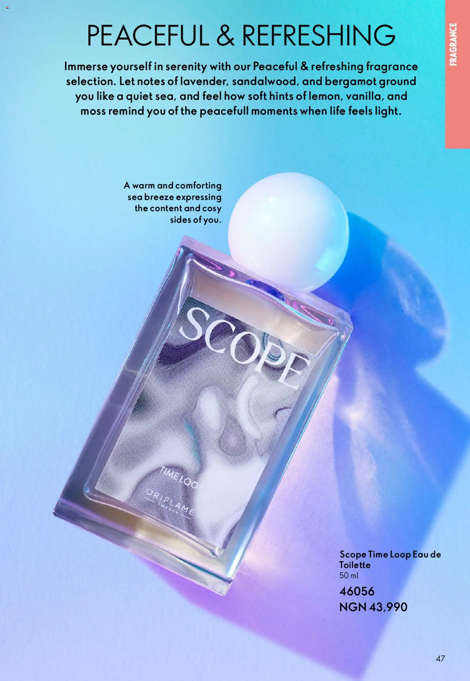 Oriflame - Catalogue 12/2025 valid from 01.12.2025 | Page: 47 | Products: Eau de toilette, Fragrance