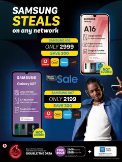 PEP Stores specials catalogue – valid from 27.11.2025 | Page: 2 | Products: Data, Camera, Water