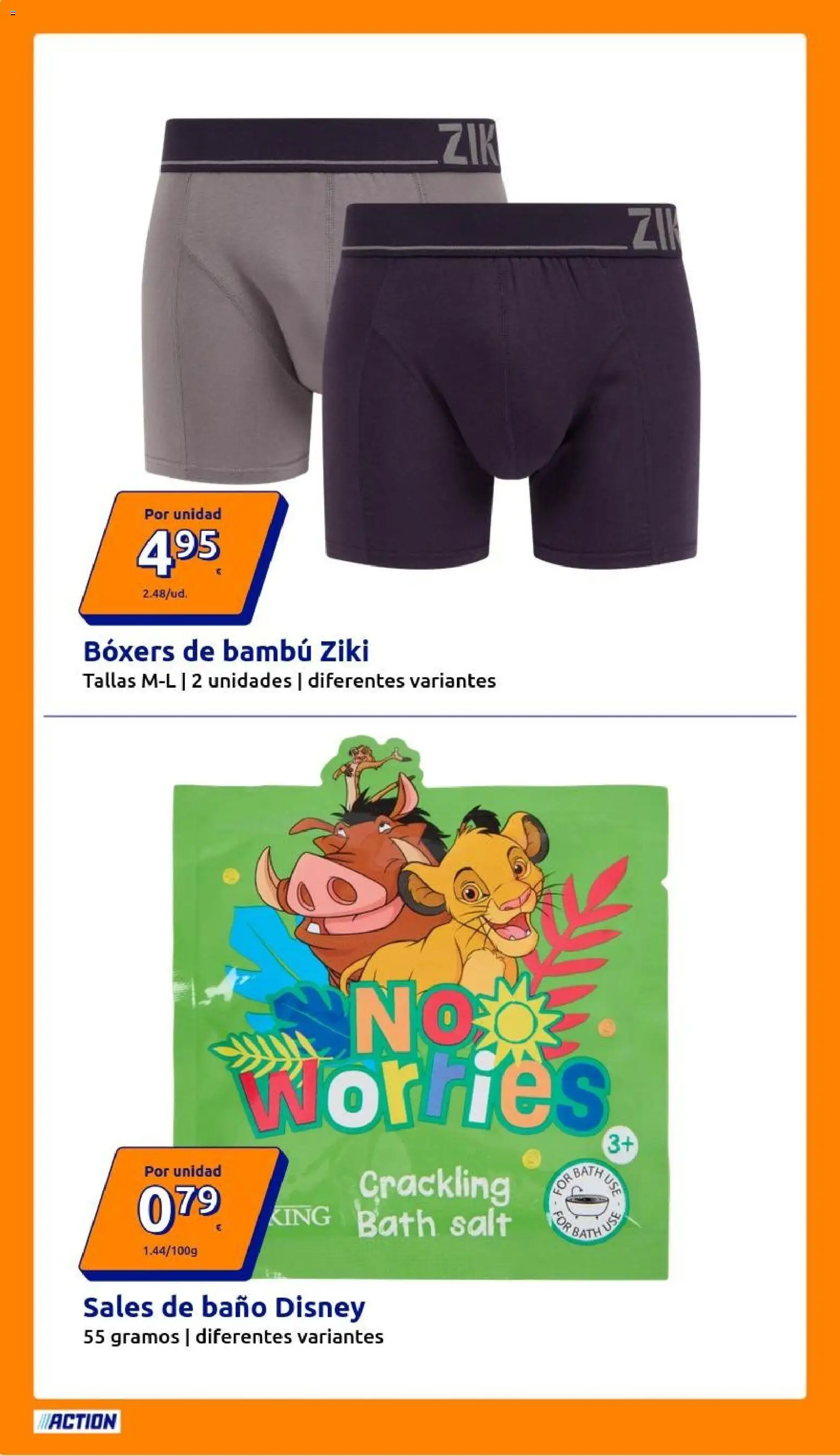 Action folleto │ válido desde el 01.04.2026 | Página: 20 | Productos: Boxers, Baño