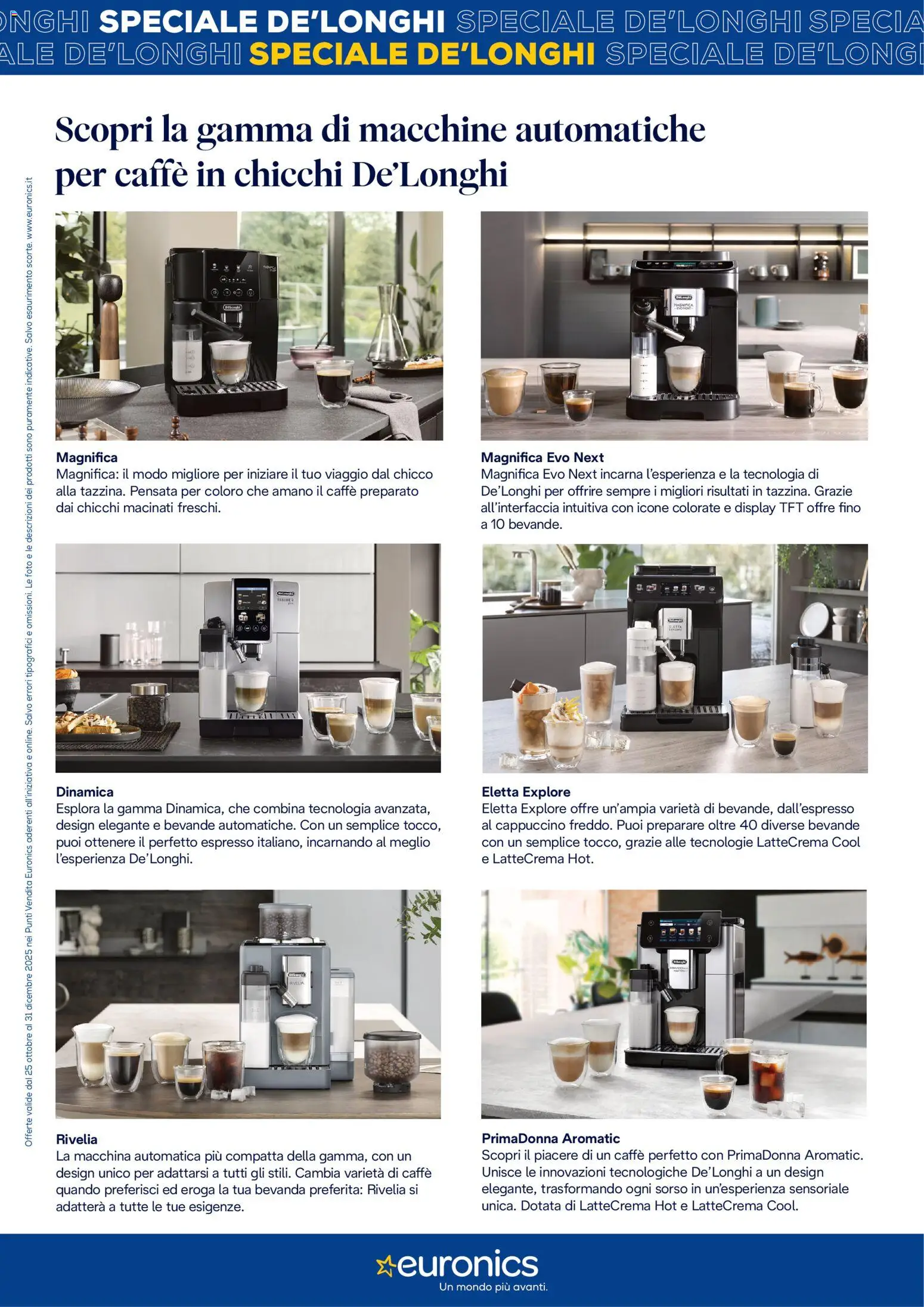Volantino Euronics del 25.11.2025 | Pagina: 8 | Prodotti: Caffè
