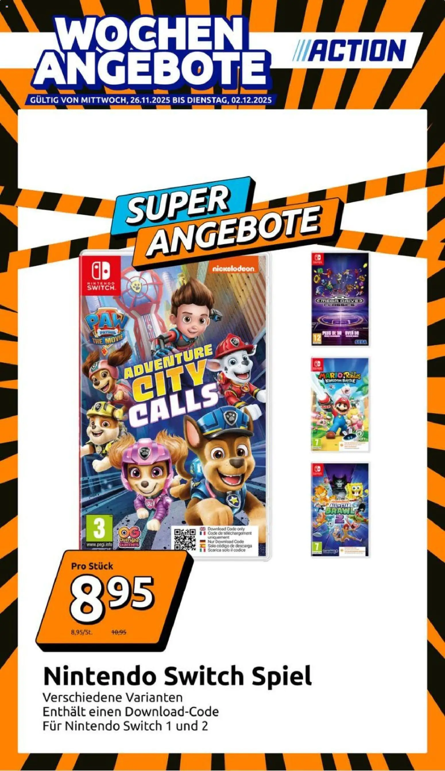 Action Flugblatt gültig ab 26.11.2025 | Seite: 1 | Produkte: Spiel