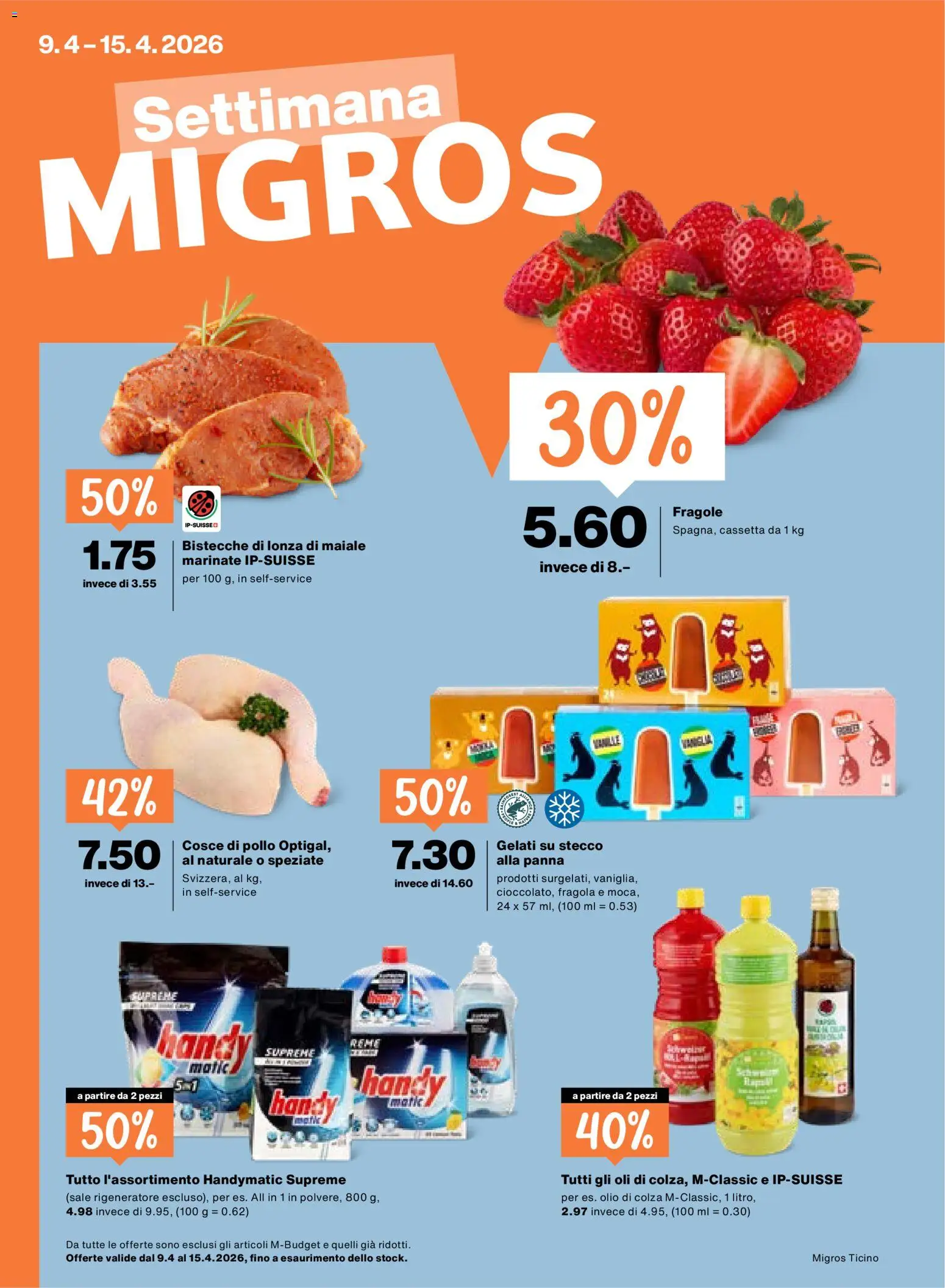 Migros aktionen IT – gültig ab 09.04.2026 | Seite: 1
