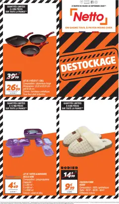 Netto - Prévisualisation de Netto catalogue destockage octobre valide à partir de 30.10.2025