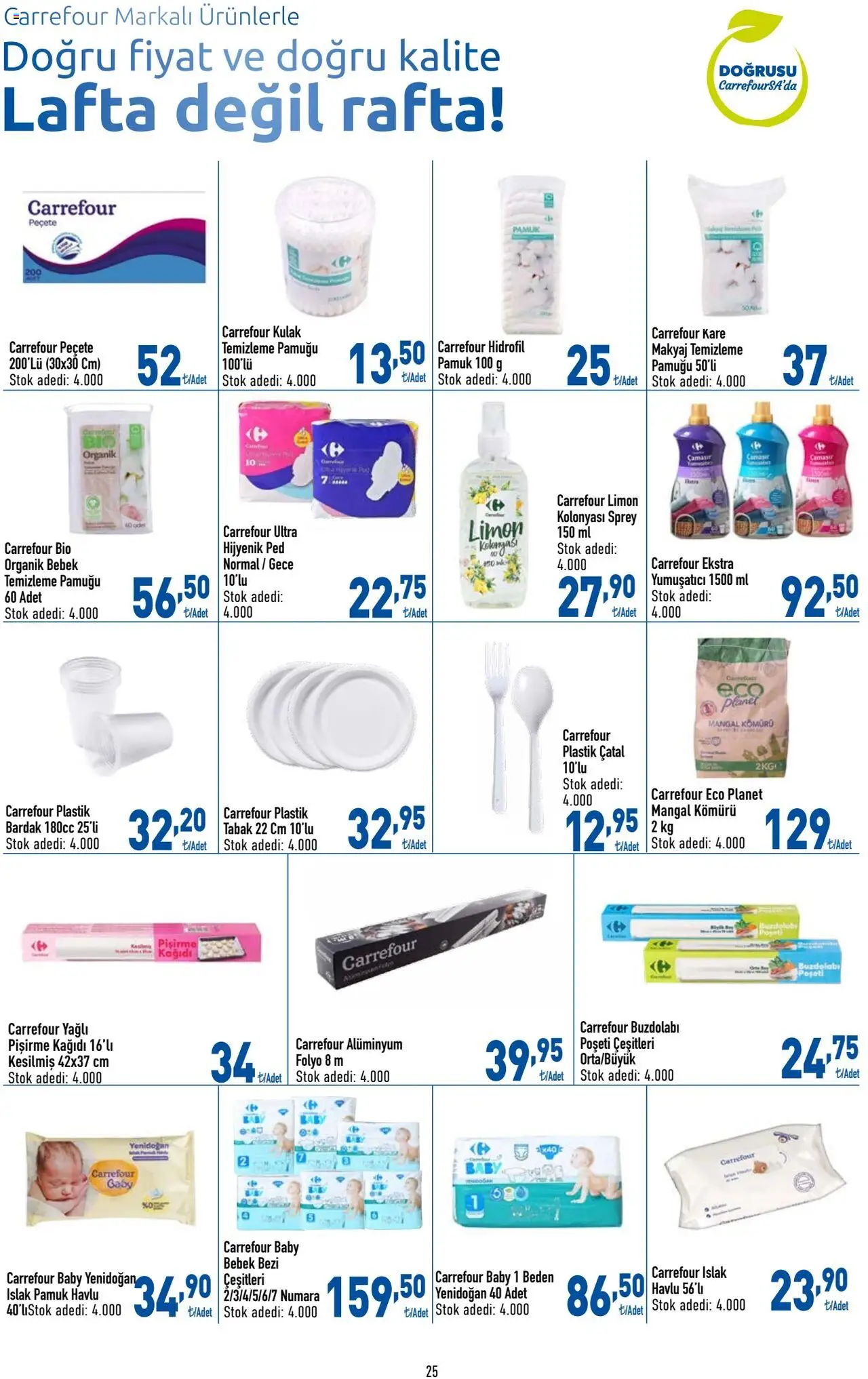 CarrefourSA Katalog - 01.08.2025 tarihinden itibaren geçerlidir | Sayfa: 25 | Ürünler: Makyaj, Zselatin, Limon, Buzdolabı