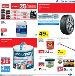 Anteprima del volantino Carrefour volantino valido a partire dal 26.03.2026 | Pagina: 37 | Prodotti: Olio motore, Tè, Tanica, Batteria