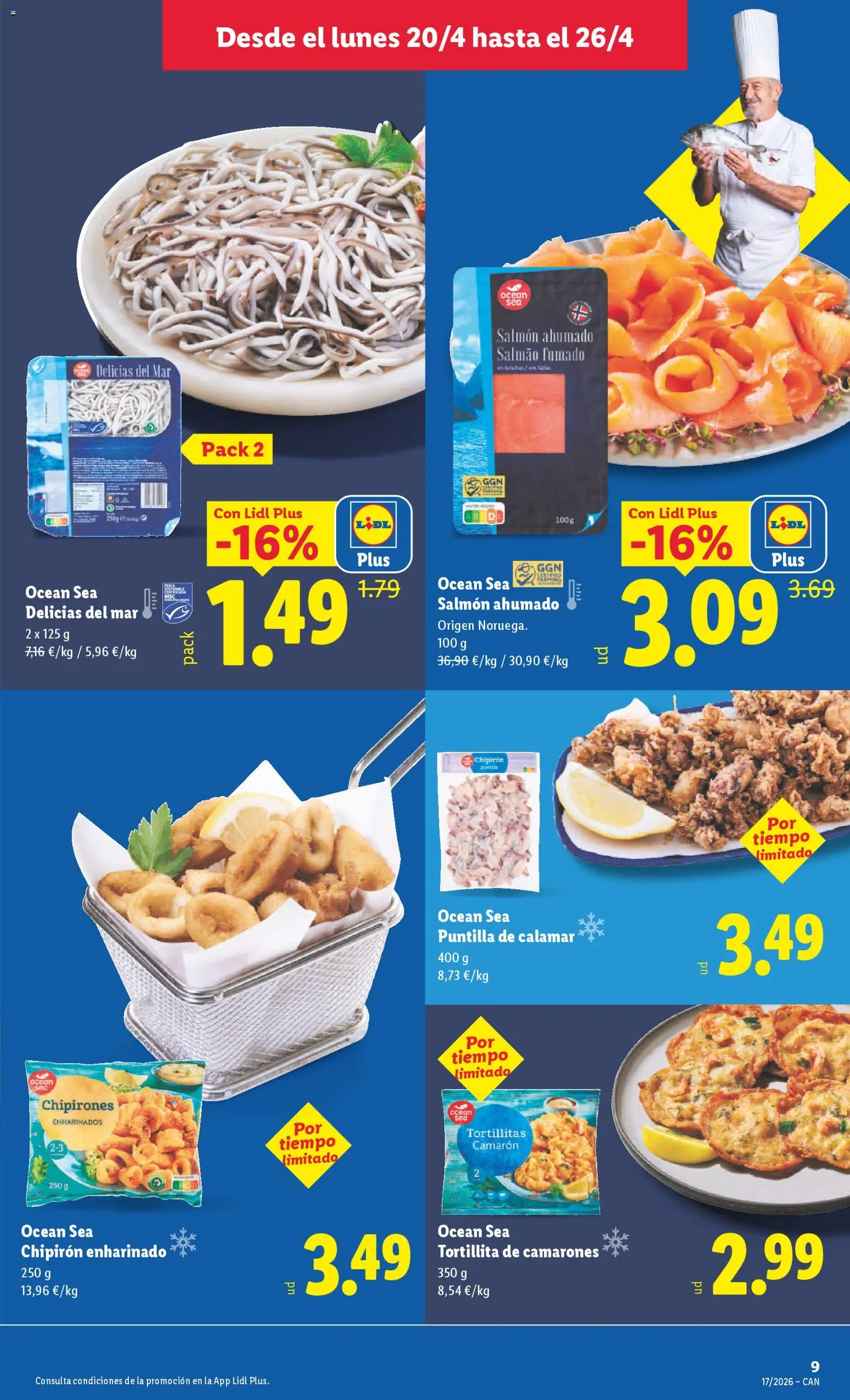 Lidl Canarias │ válido desde el 20.04.2026 | Página: 11 | Productos: Salmón ahumado