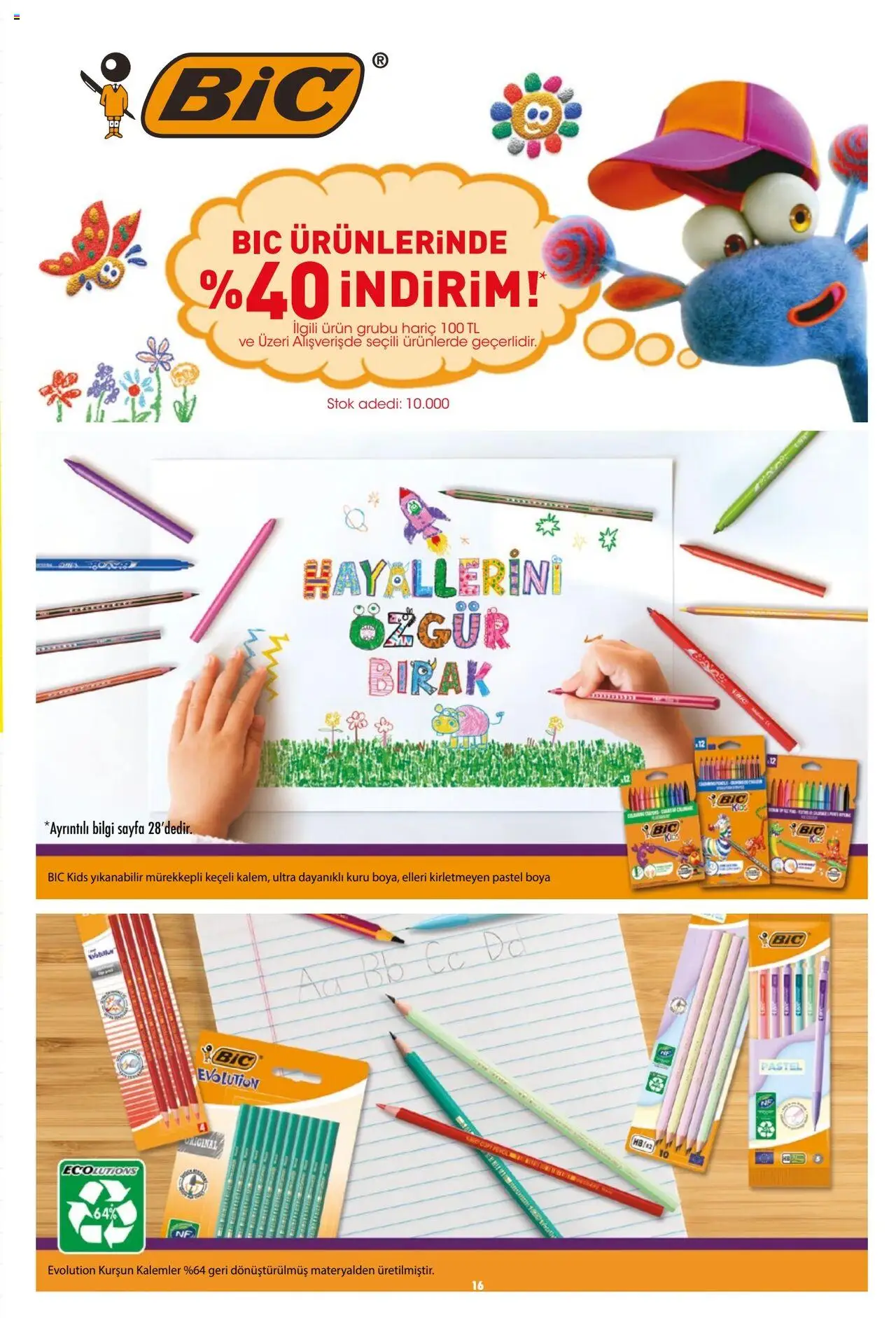 CarrefourSA Katalog - 25.08.2025 tarihinden itibaren geçerlidir | Sayfa: 16 | Ürünler: Pastel boya