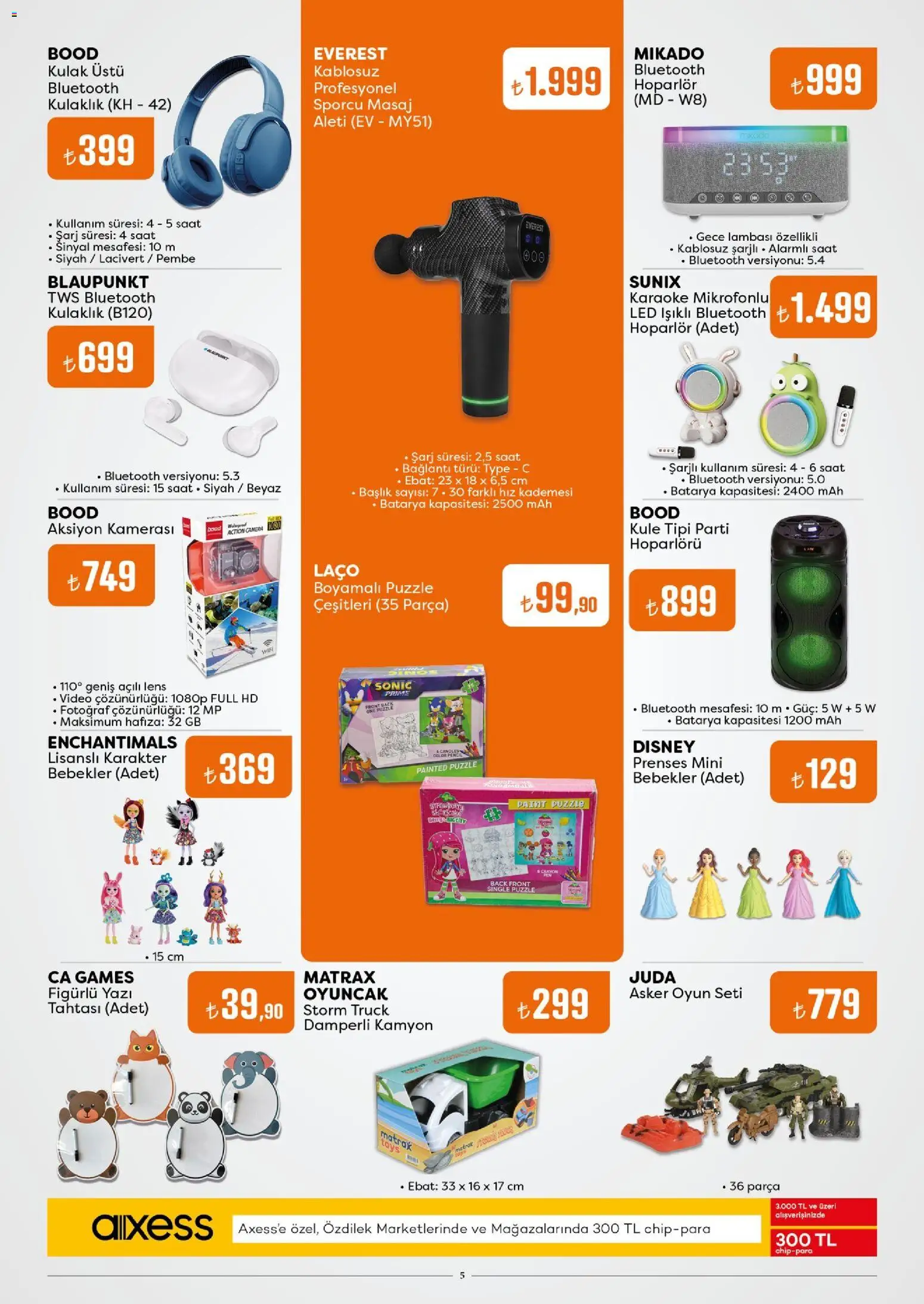 Özdilek Katalog - 03.12.2025 tarihinden itibaren geçerlidir | Sayfa: 5 | Ürünler: Saat, Video, Kulaklık, Hoparlör