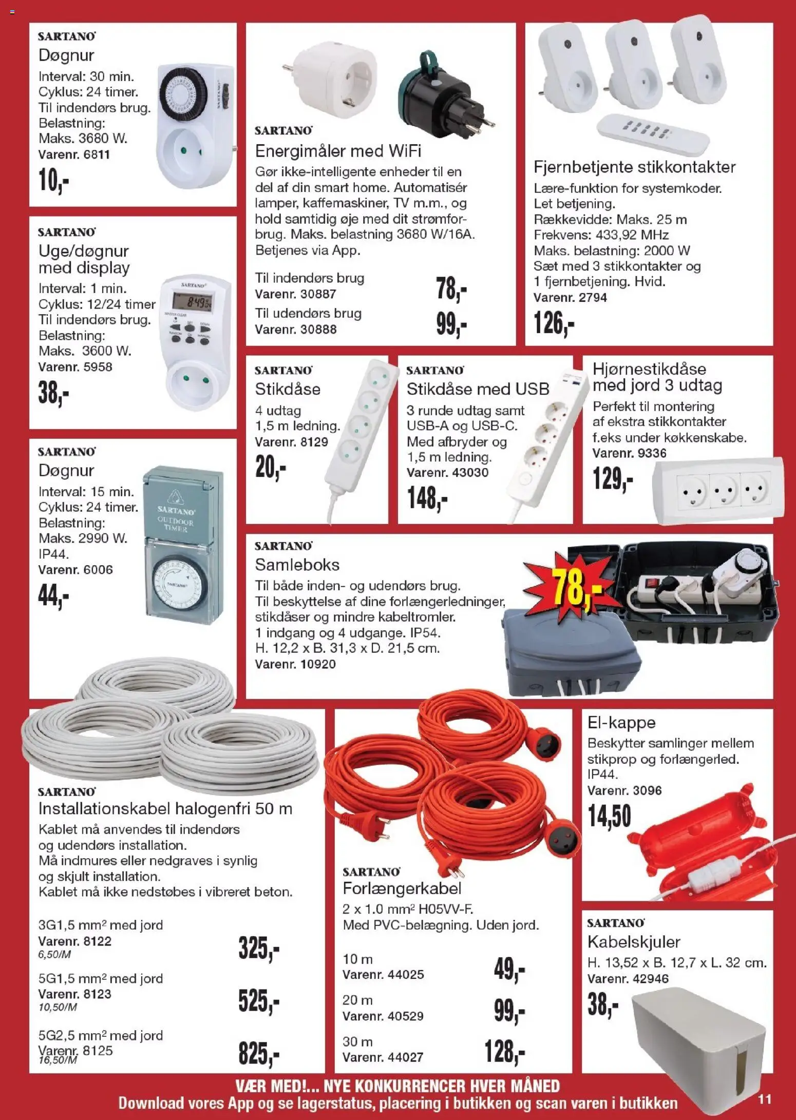 Harald Nyborg tilbudsavis – gyldig fra 13.11.2025 | Side: 11 | Produkter: USB, TV