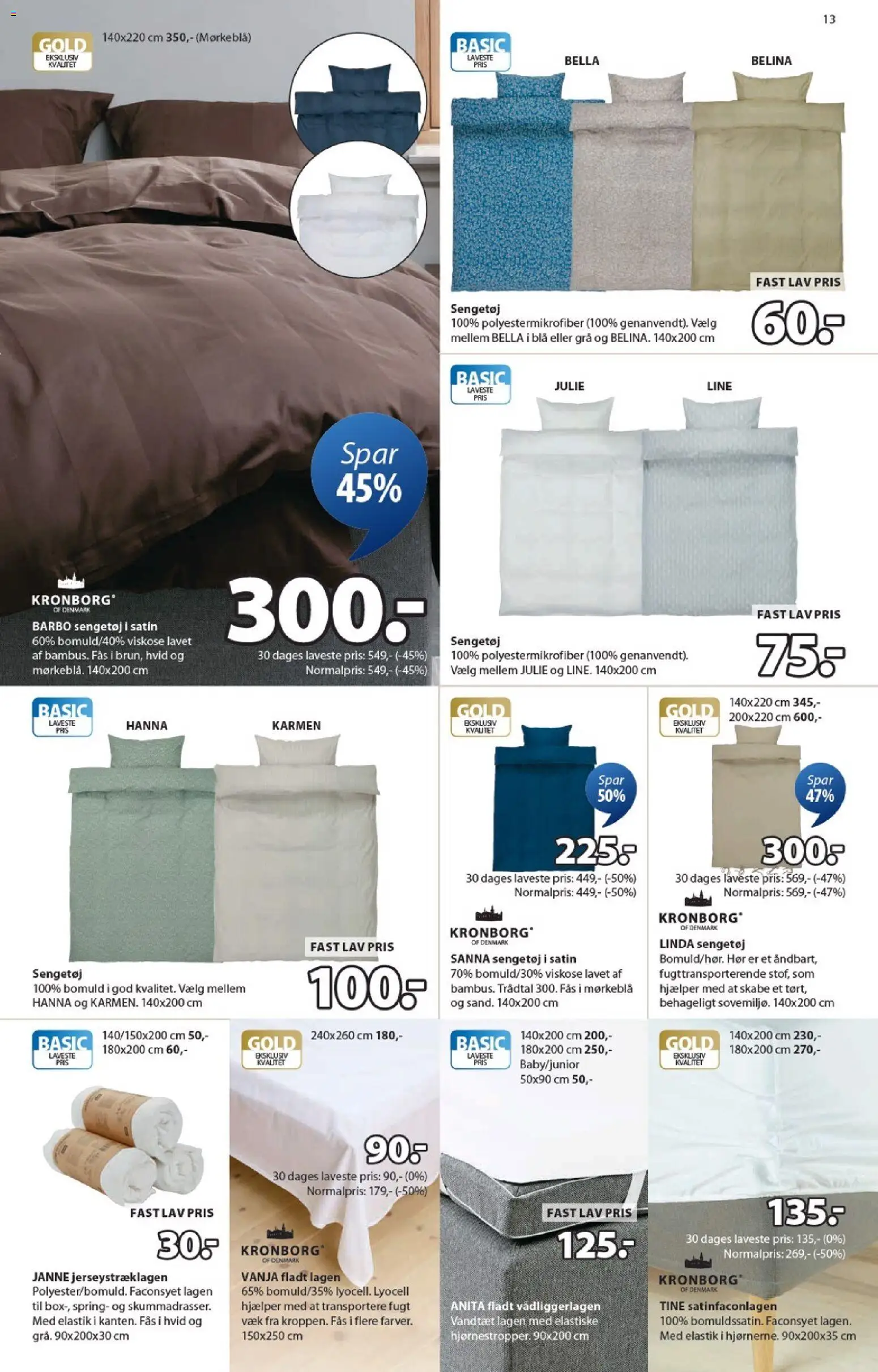 JYSK tilbudsavis – gyldig fra 07.11.2025 | Side: 13 | Produkter: Søm