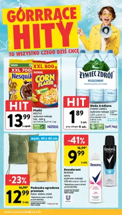 Intermarche Gazetka od 26.06.2025 | Strona: 8 | Produkty: Miód, Poduszka, Dezodorant, Woda