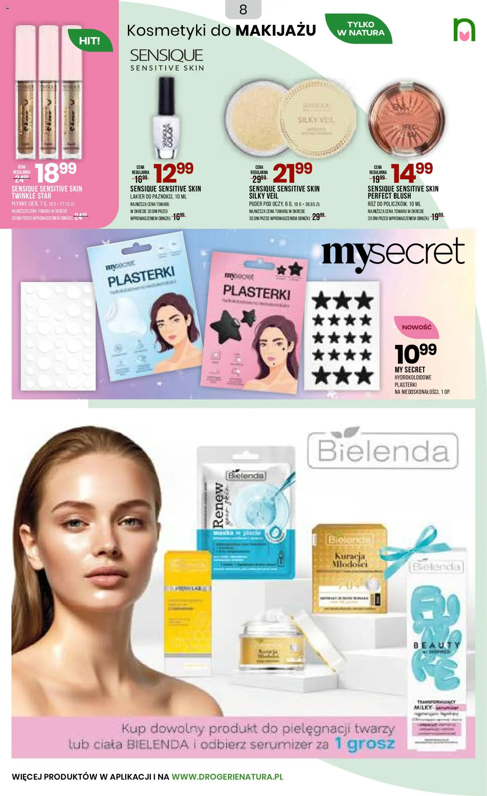 Drogerie Natura Black Friday od 10.11.2025 | Strona: 8 | Produkty: Kosmetyki, Puder, Róż