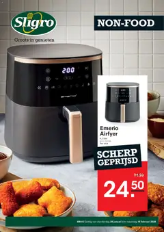 Sligro - Non-Food - Voorbeeld van een folder van Sligro, geldig van 29.01.2026