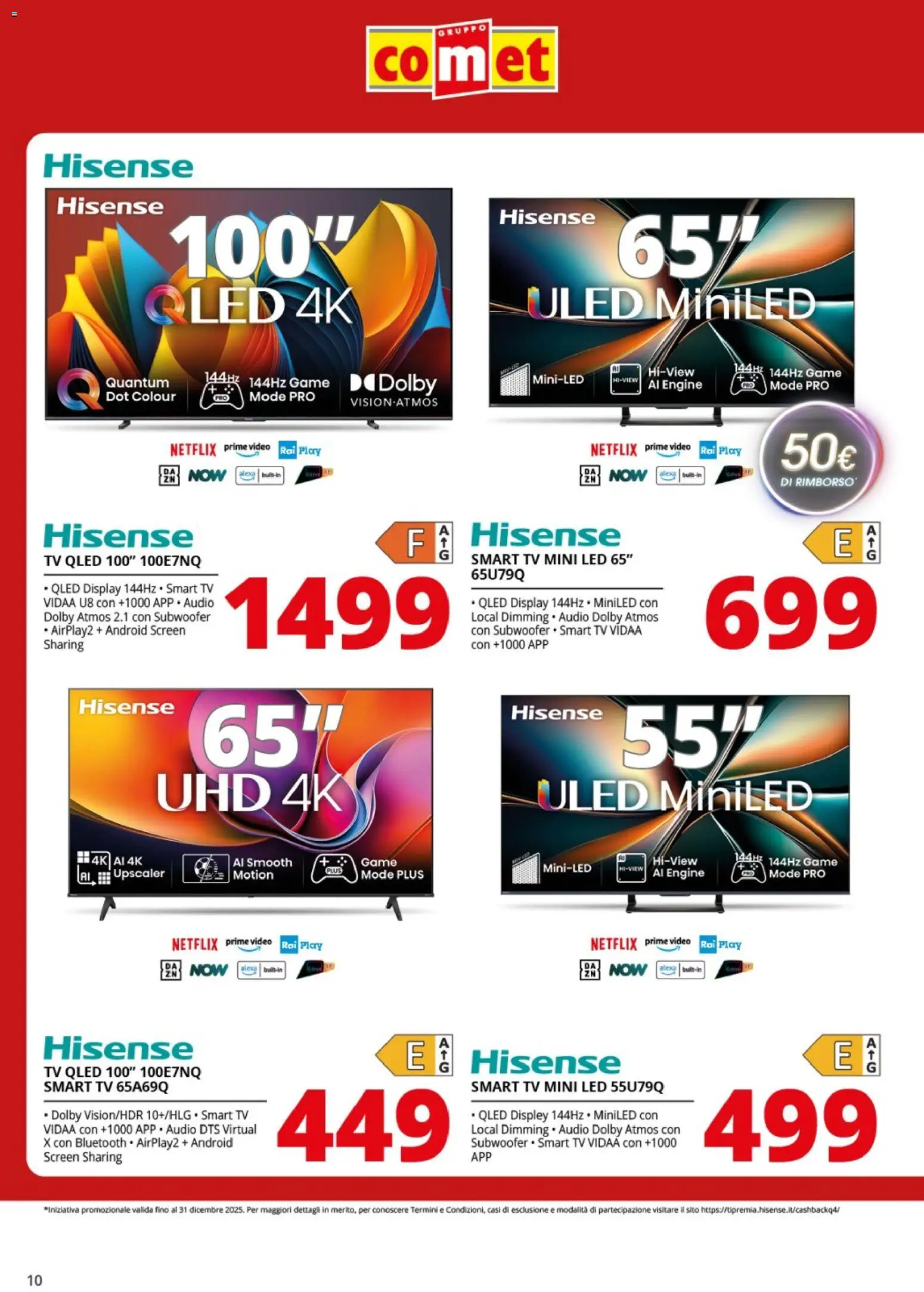 Volantino Comet del 31.10.2025 | Pagina: 10