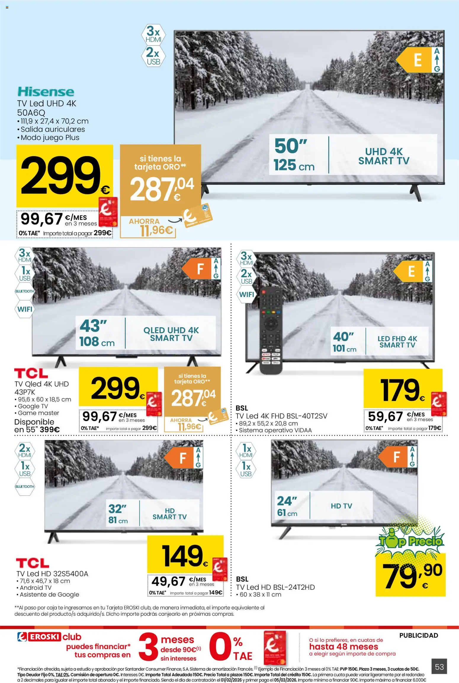 Eroski - Siempre a buen precio │ válido desde el 29.01.2026 | Página: 53 | Productos: Té, Auriculares, Caja