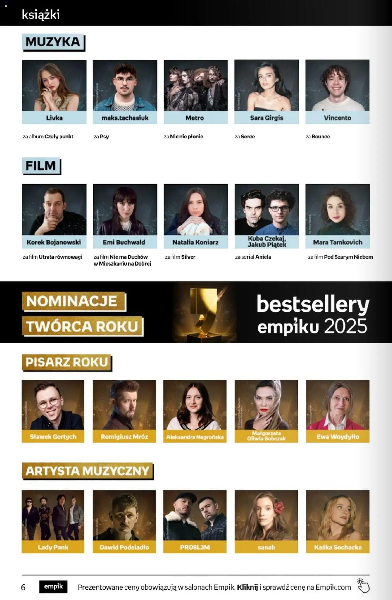 Empik promocje - Tom kultury Książki od 28.01.2026 | Strona: 6