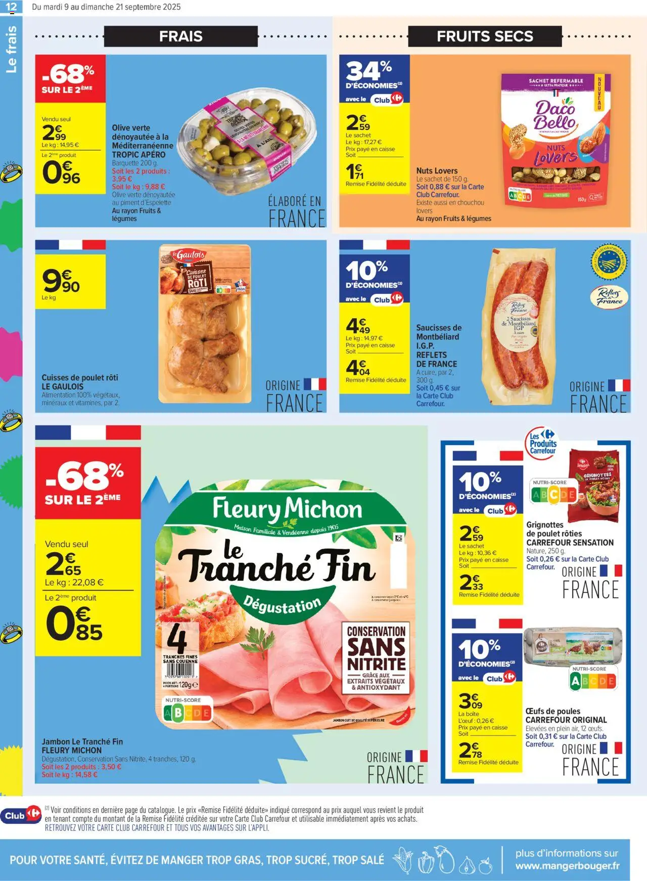  | Page: 12 | Produits: Cuisses de poulet, Piment d'espelette, Piment, Jambon