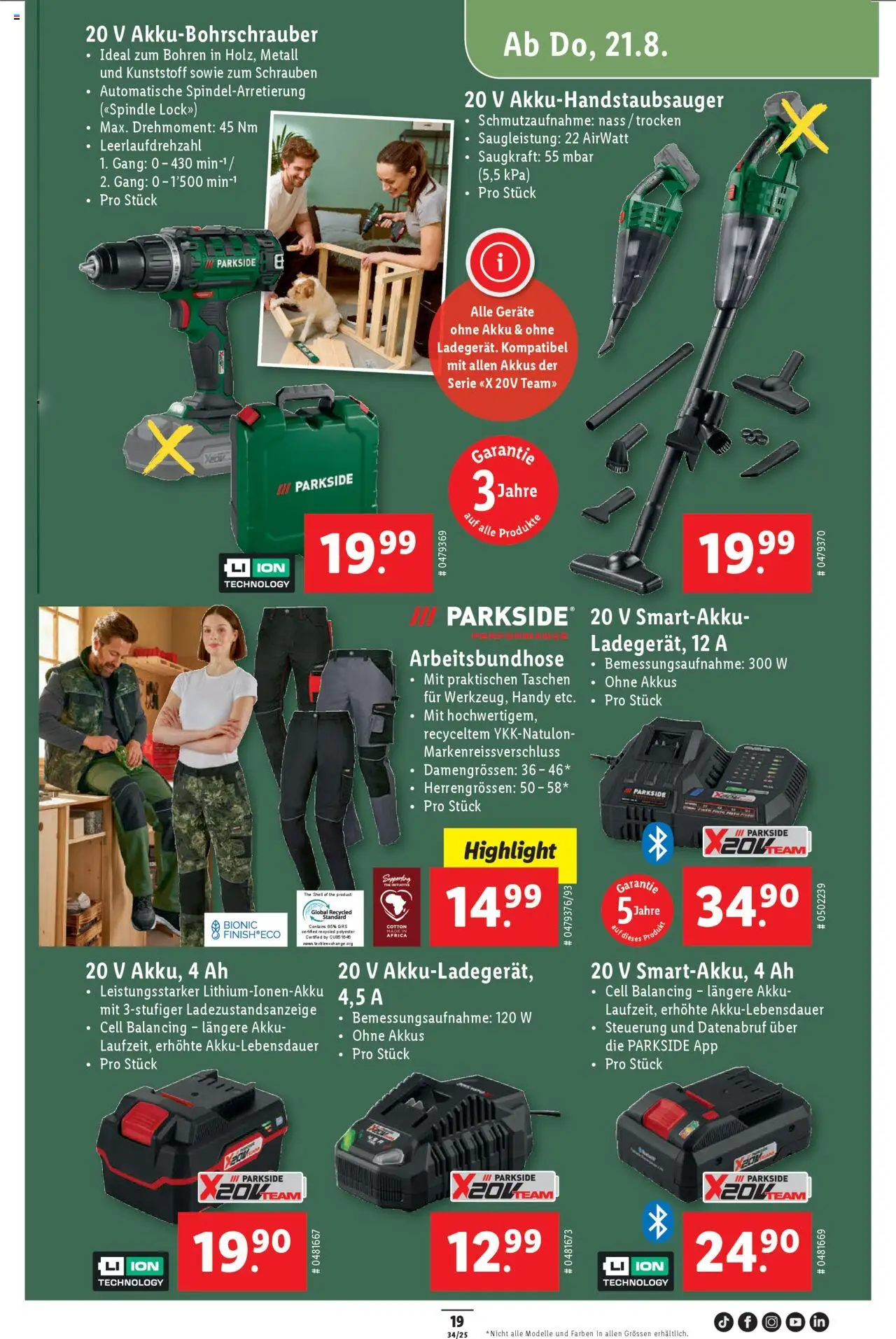 Lidl Aktionen ab 21.08.2025 | Seite: 21