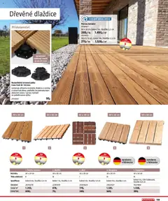 Bauhaus katalog Zahradní nábytek od 01.04.2025 | Strana: 133 | Produkty: Dřevěné dlaždice
