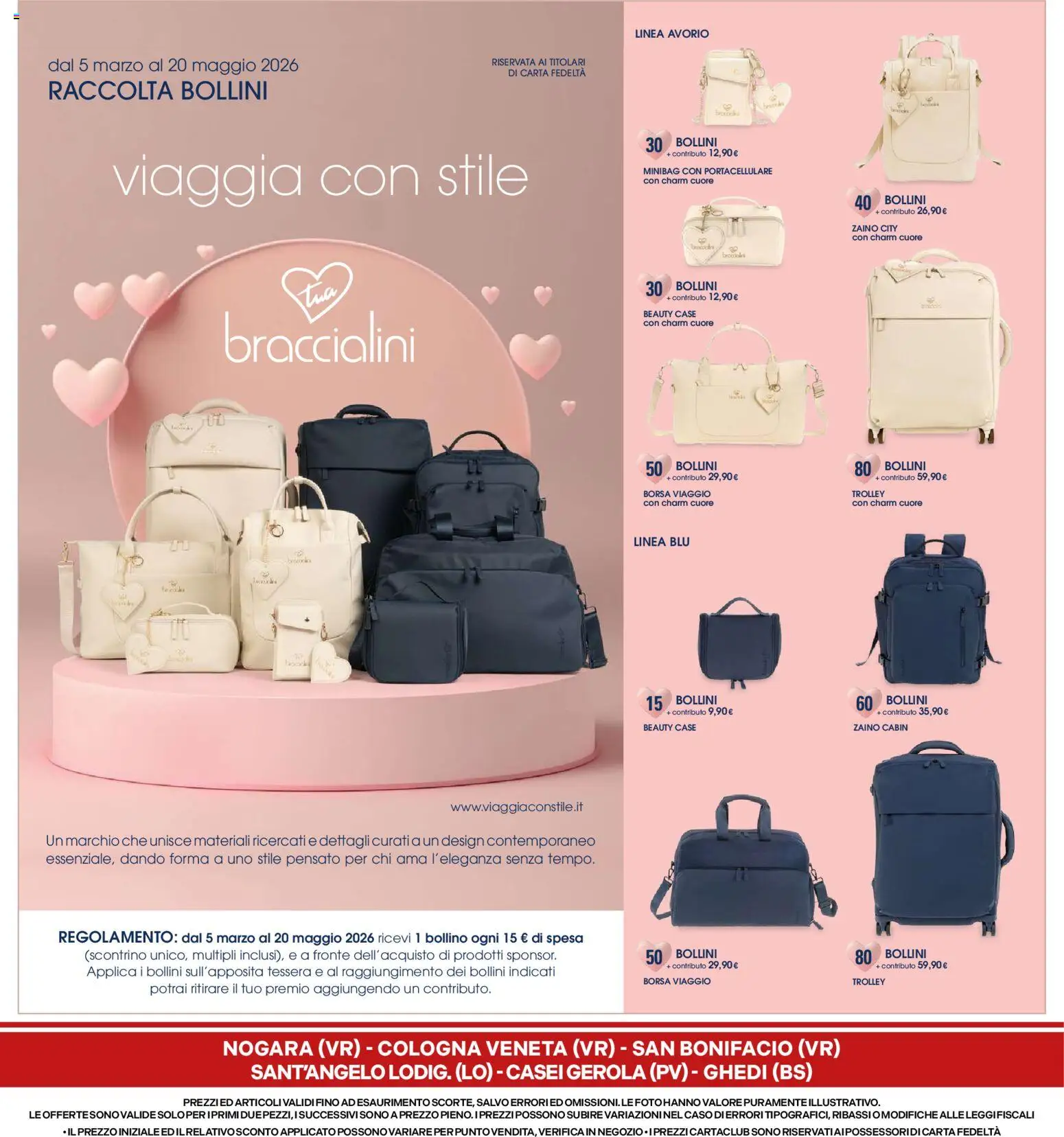 Volantino Famila del 12.03.2026 | Pagina: 28 | Prodotti: Zaino, Borsa, Trolley