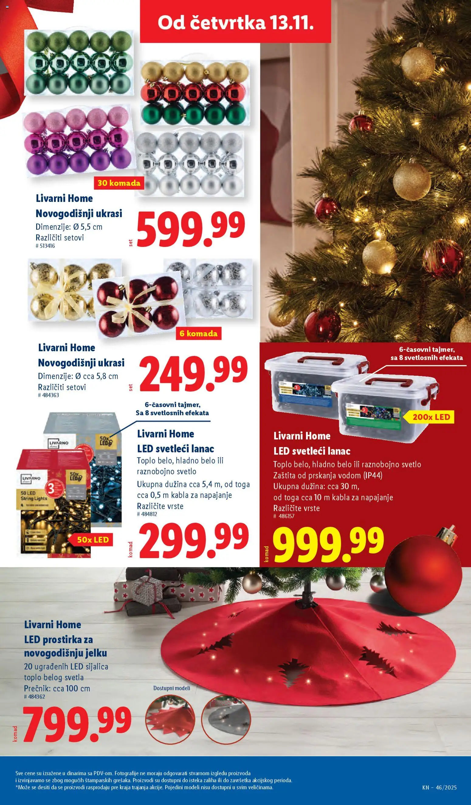 Lidl katalog - važi od 13.11.2025 | Strana: 45 | Proizvode: Sijalica, LED sijalica