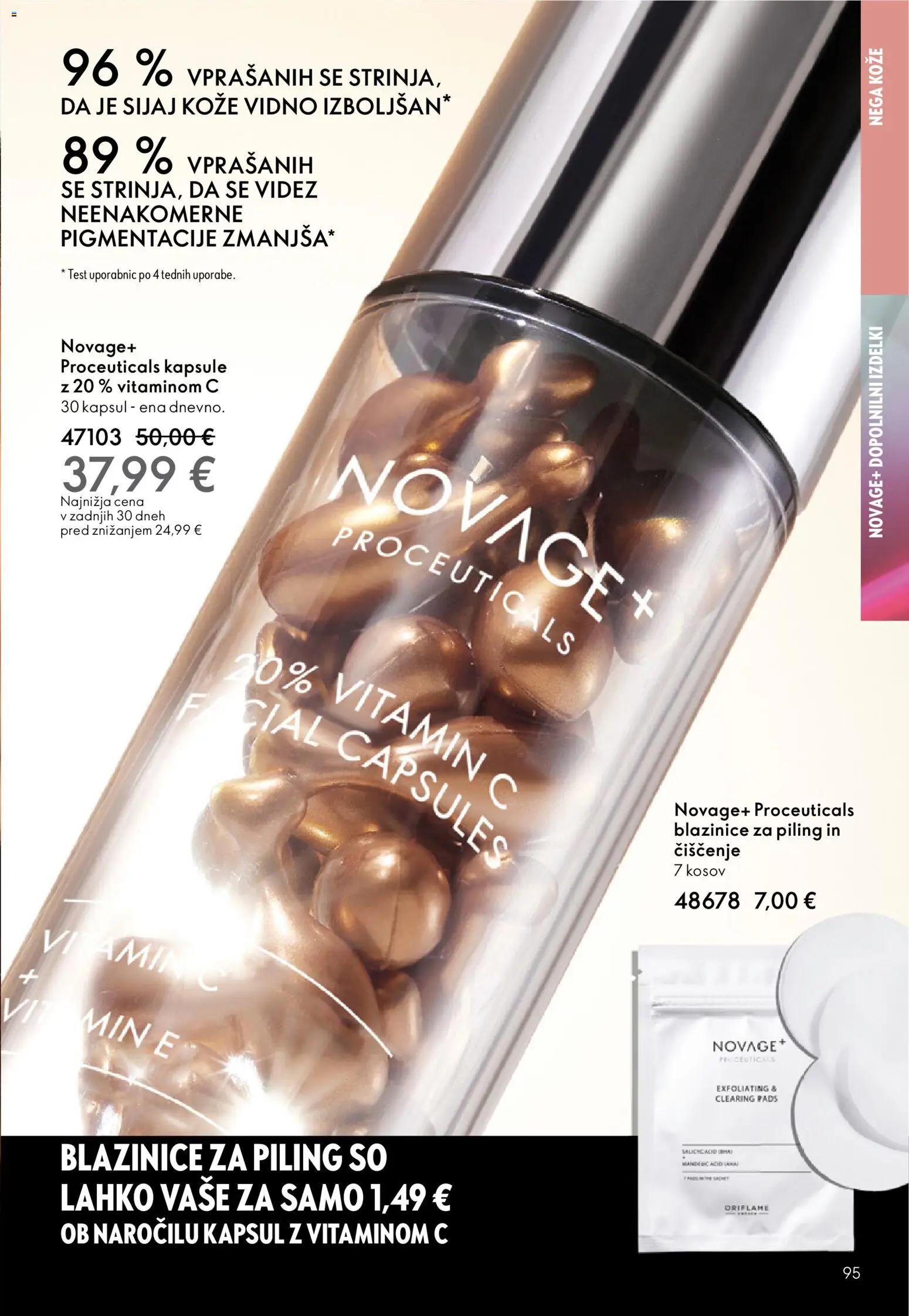 Novi Oriflame katalog ponudbe – veljaven od 19.11.2025 | Stran: 95 | Izdelki: Piling