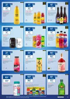 MAXIMA leidinys galioja nuo 20.01.2026 | Puslapis: 9 | Prekių: Gaivusis gėrimas, Sultys, Arbata, Guminukai