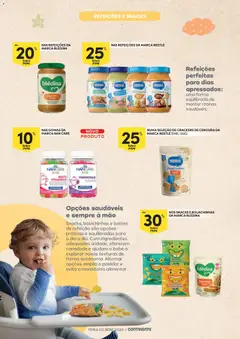 Pré-visualização blédina Flores de Lentilhas e Milho, Snack biológico para bebés. válido de 13.01.2026 | Página: 24