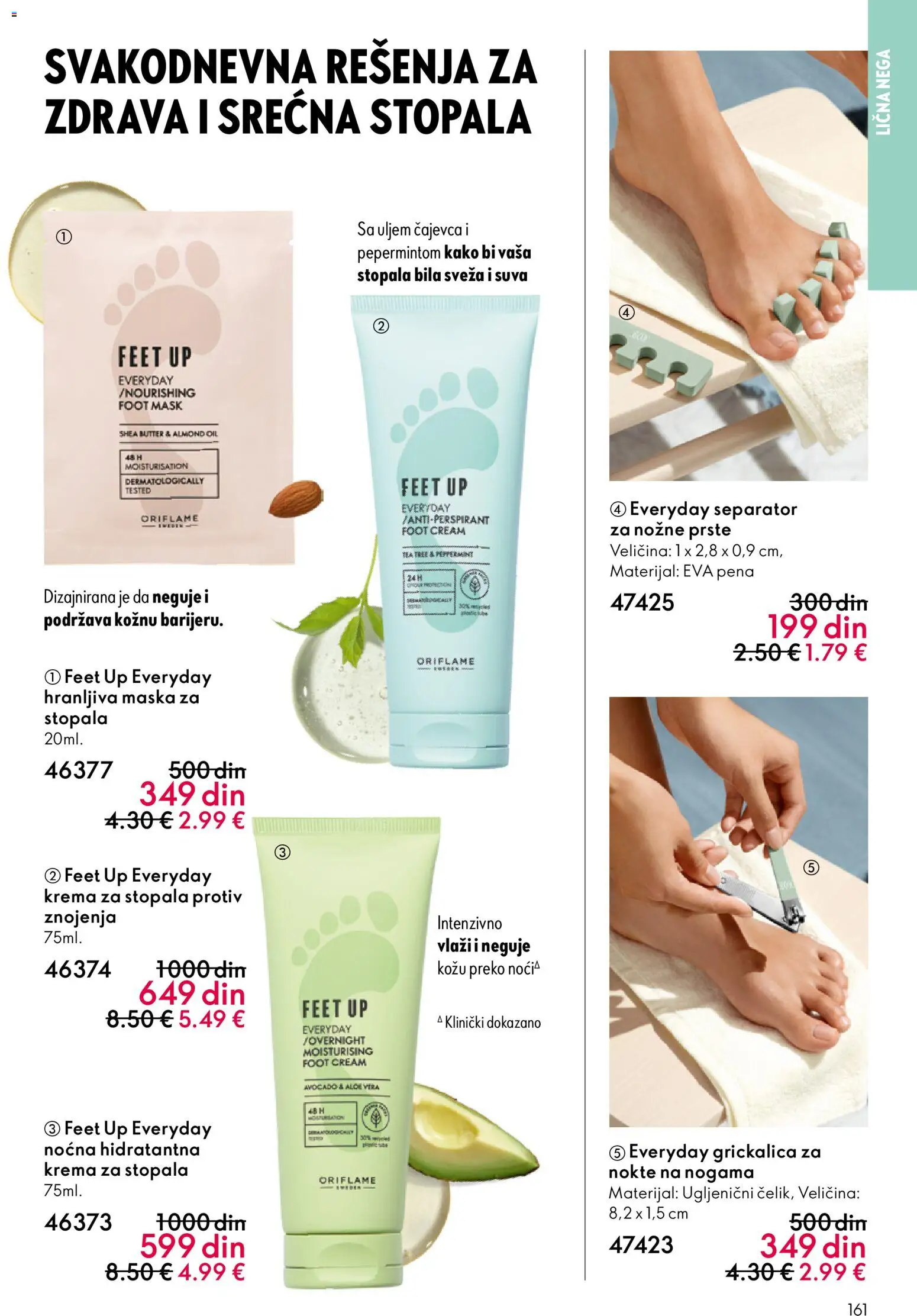 Oriflame katalog - važi od 19.11.2025 | Strana: 161 | Proizvode: Krema, Maska