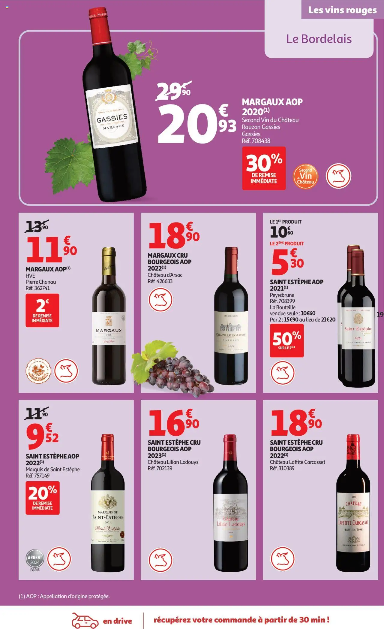 {H1} | Page: 19 | Produits: Vin