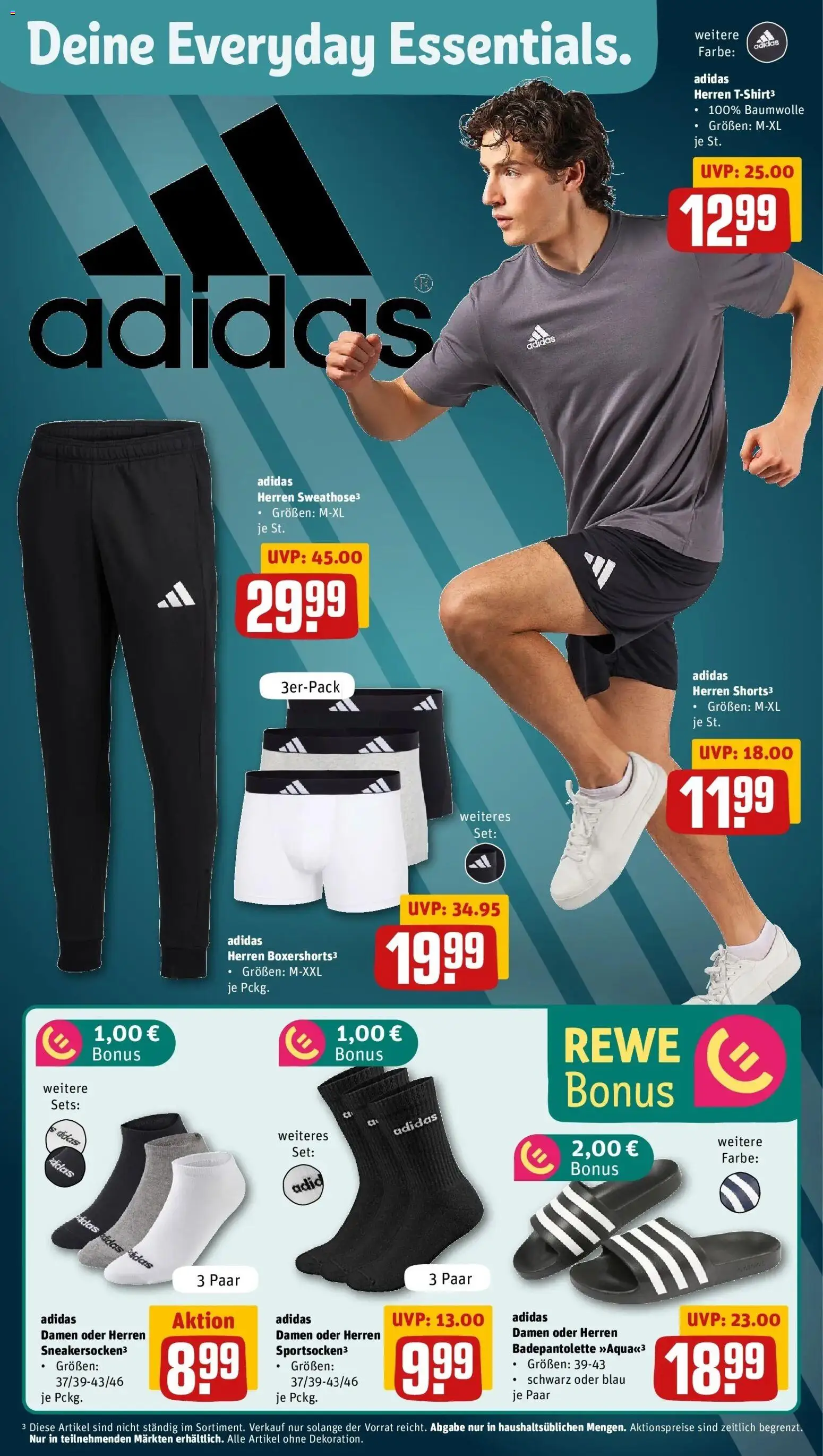 Rewe Prospekt Waren	 – gültig ab 12.04.2026 | Seite: 30 | Produkte: T-Shirt, Boxer