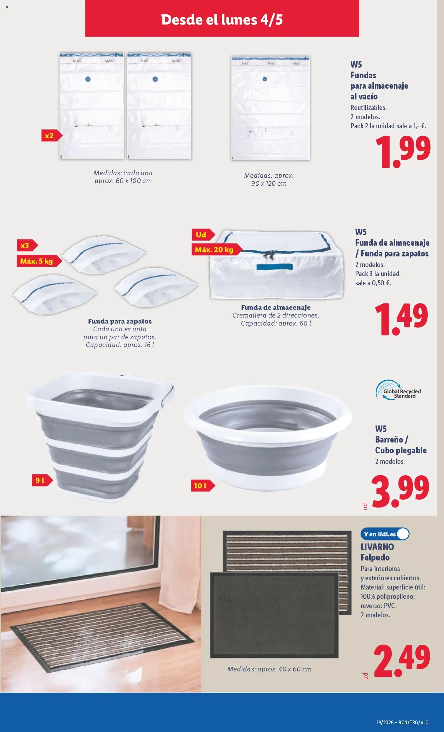 Lidl folleto de bazar │ válido desde el 04.05.2026 | Página: 19