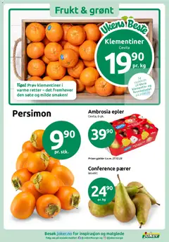 Forhåndsvisning av Conference pærer, Conference pærer løsvekt gyldig fra 25.11.2025 | Side: 14