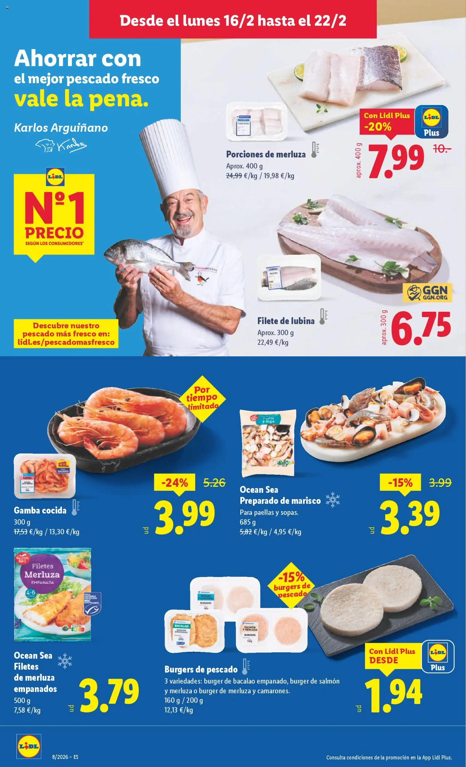 Lidl folleto │ válido desde el 16.02.2026 | Página: 8