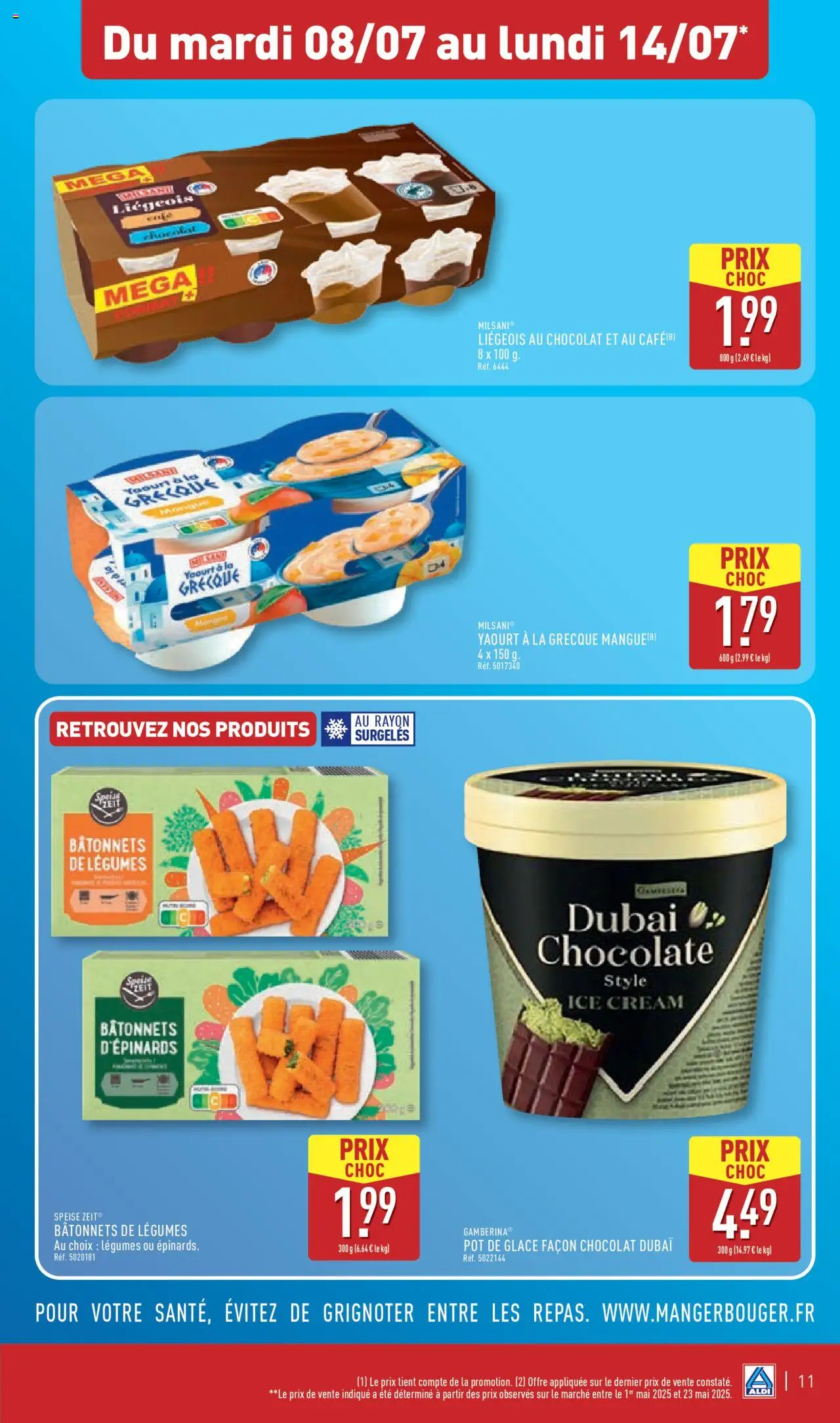  | Page: 13 | Produits: Yaourt à La Grecque, Yaourt, Chocolat