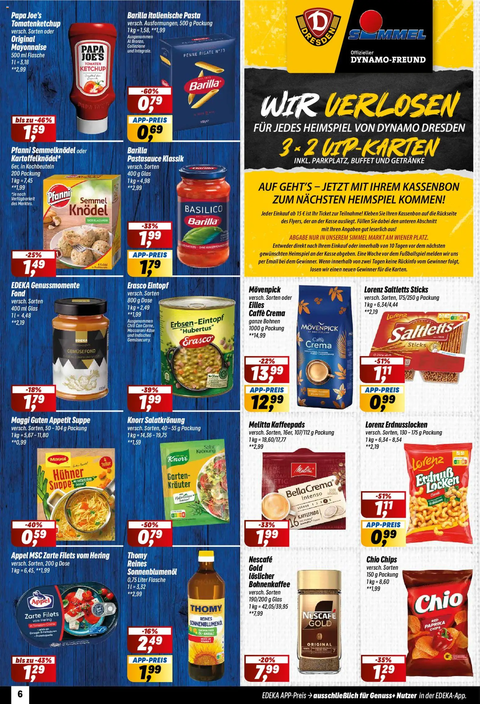 Simmel Prospekt 	 – gültig ab 23.03.2026 | Seite: 6 | Produkte: Maggi, Tomaten, Erasco, Salat