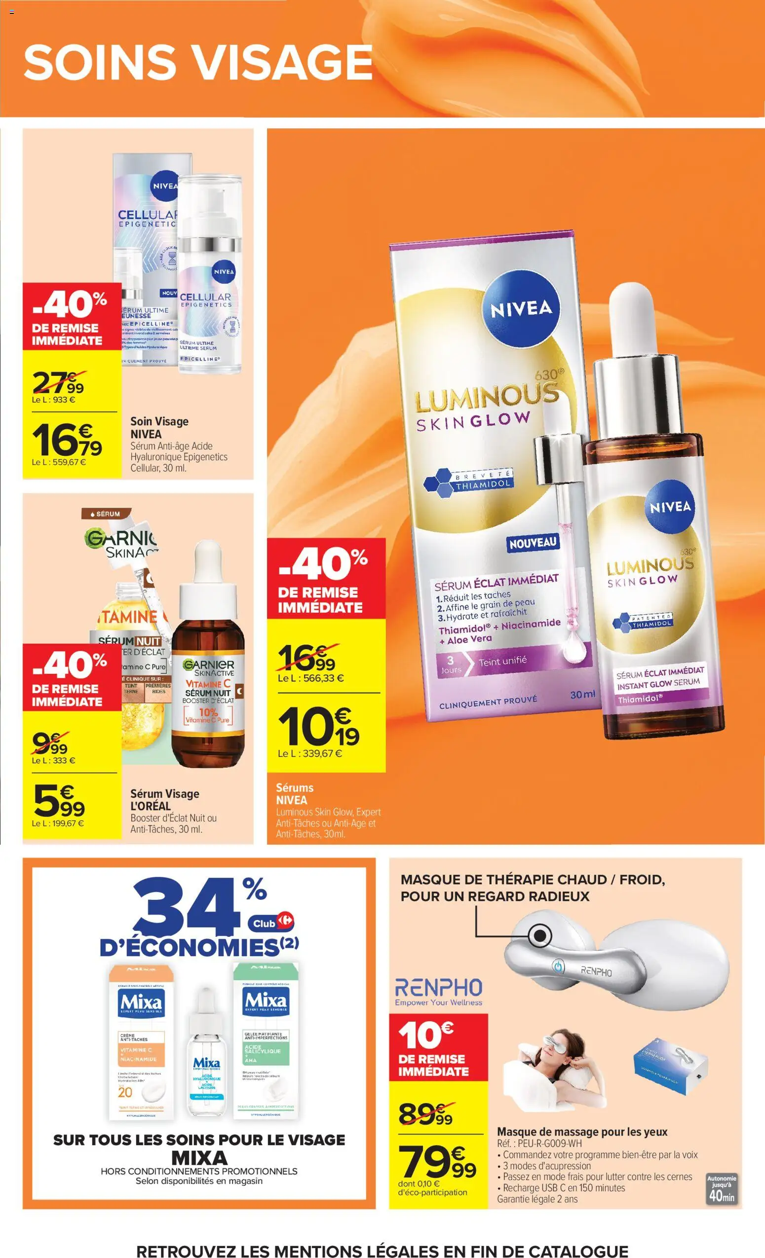 {H1} | Page: 15 | Produits: USB, Masque, Gelée, Crème